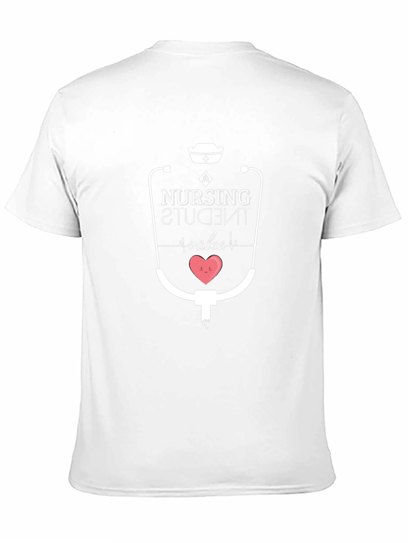 Nursing Student T-Shirt - Heart Value Design