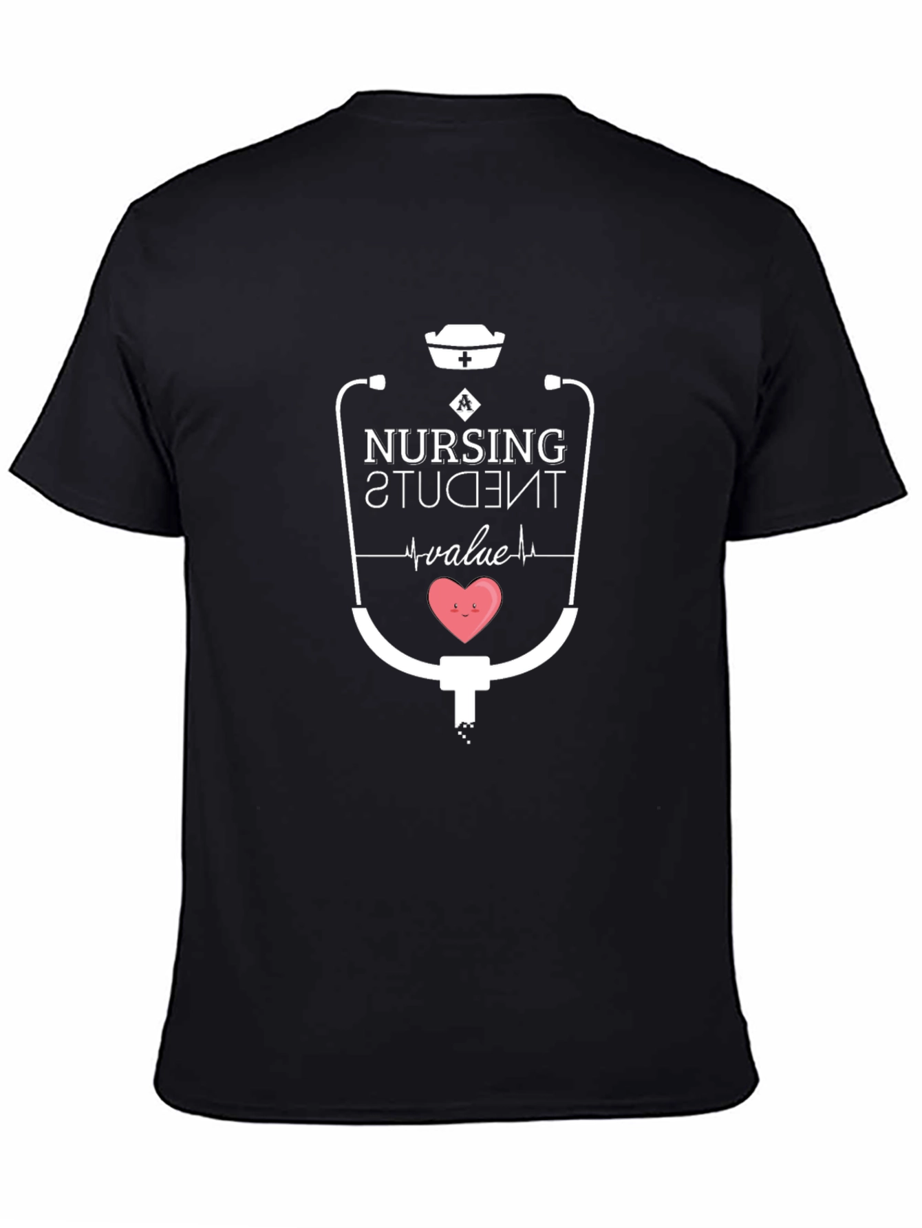Nursing Student T-Shirt - Heart Value Design