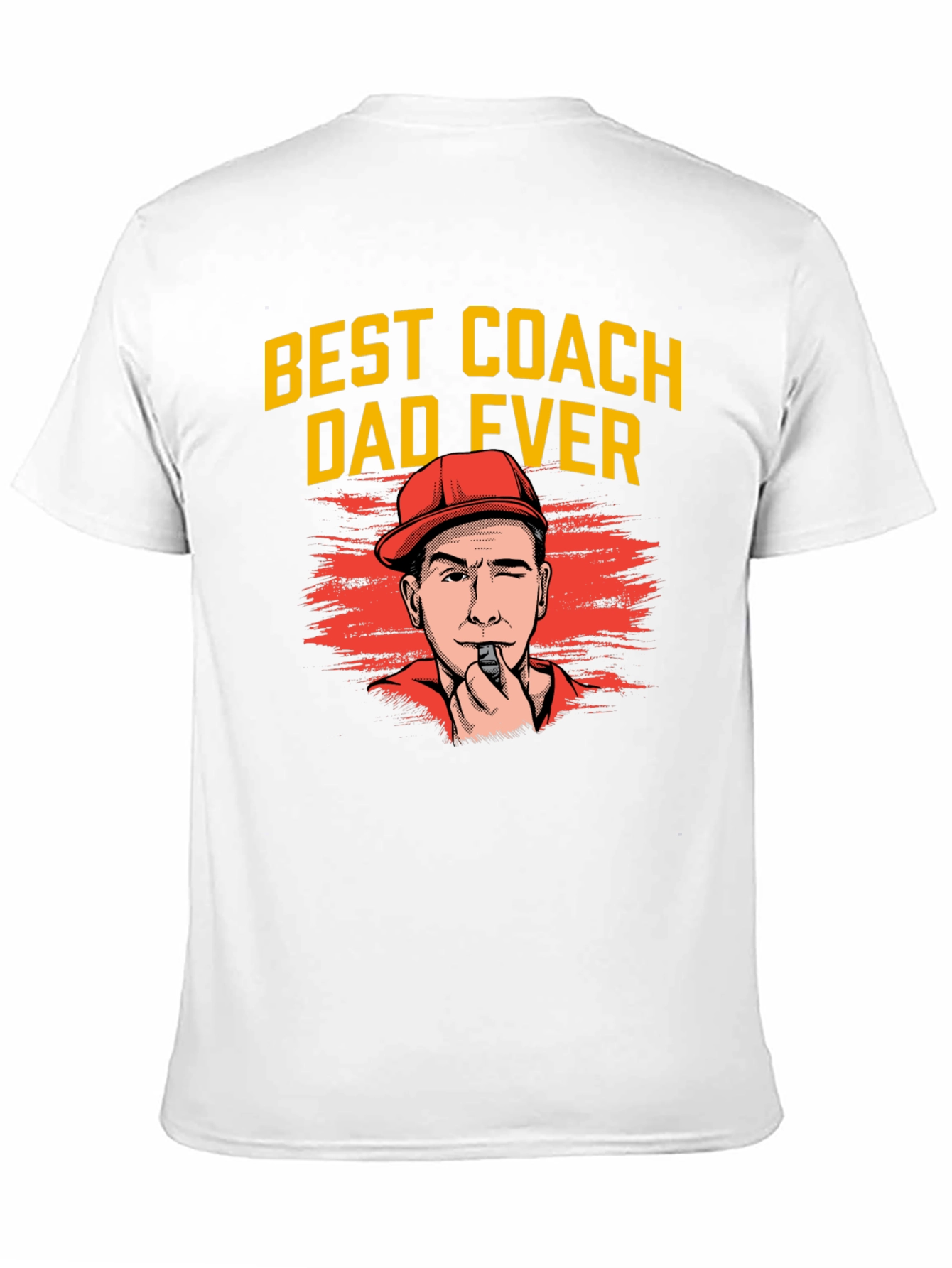 Best Coach Dad Ever Graphic T-Shirt