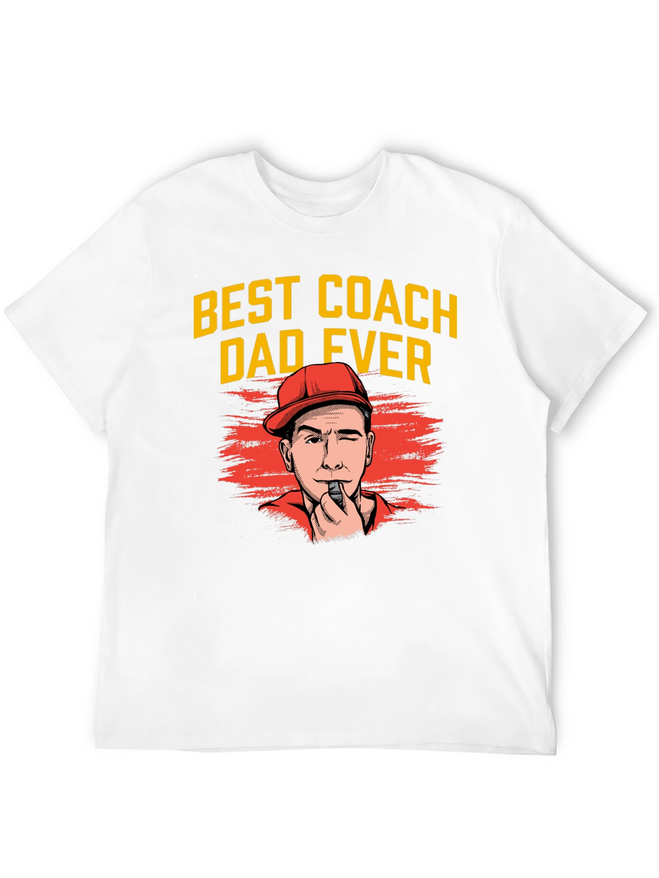 Best Coach Dad Ever Graphic T-Shirt
