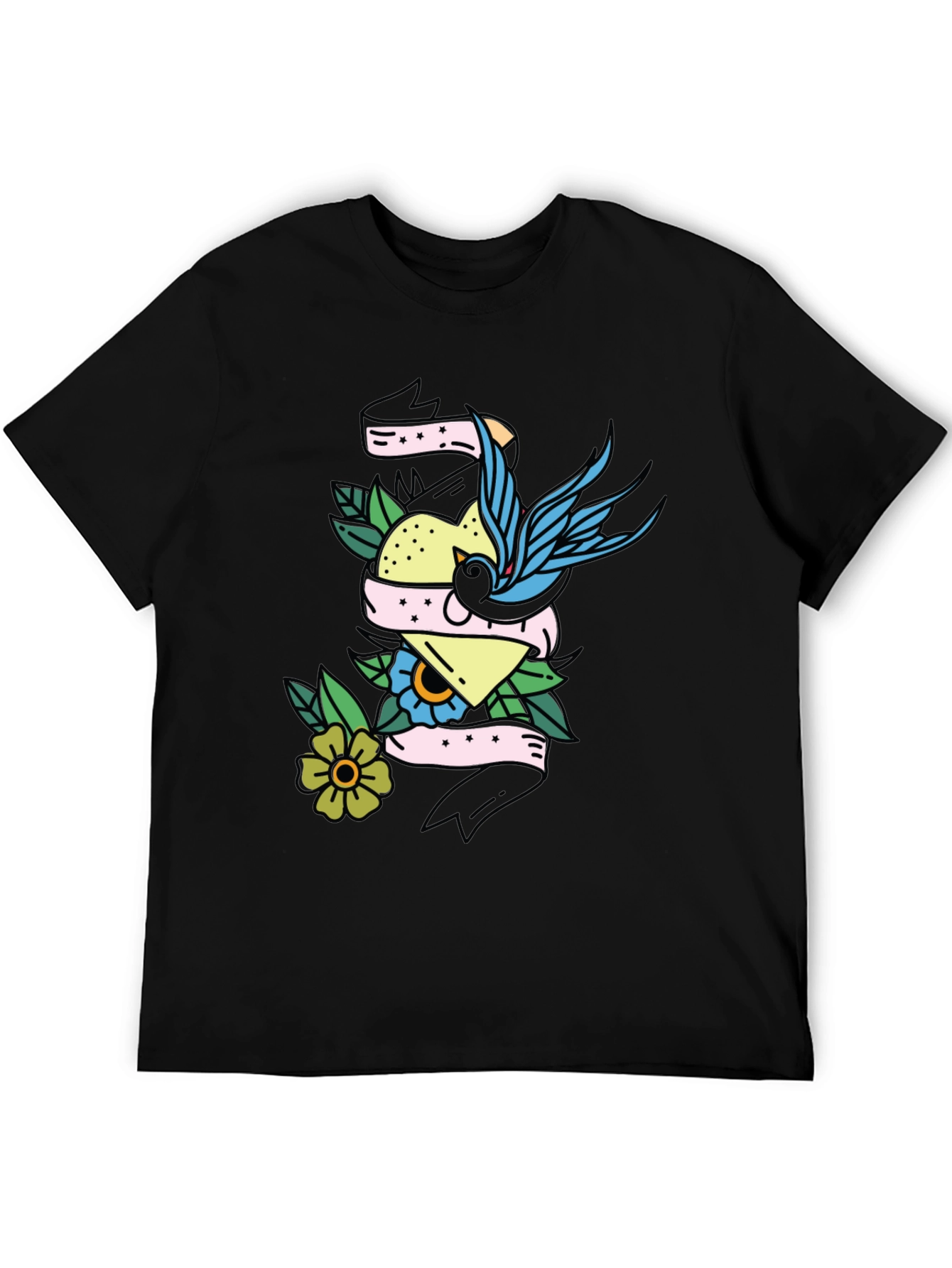 Graphic Print Short Sleeve T-Shirt