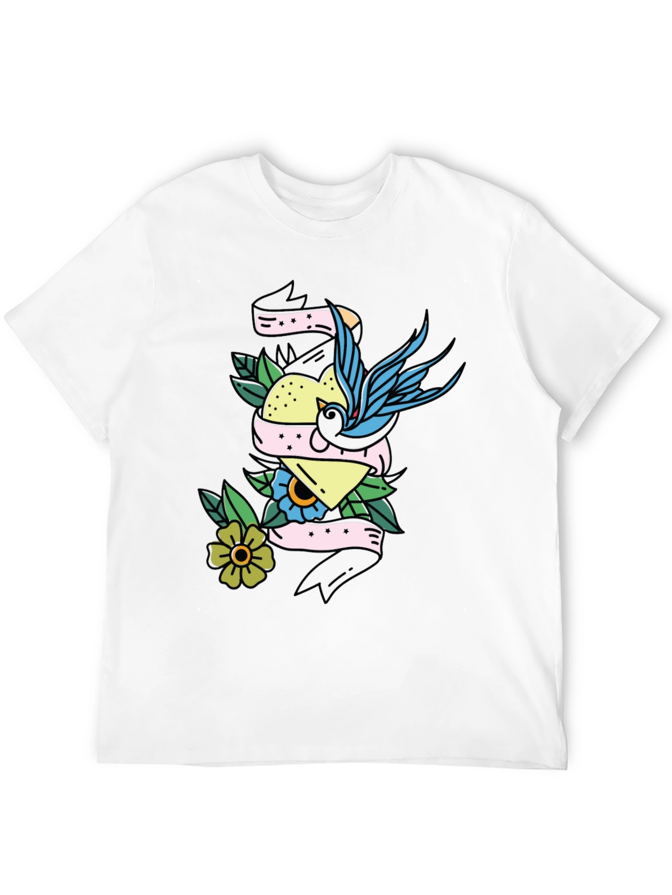 Graphic Print Short Sleeve T-Shirt