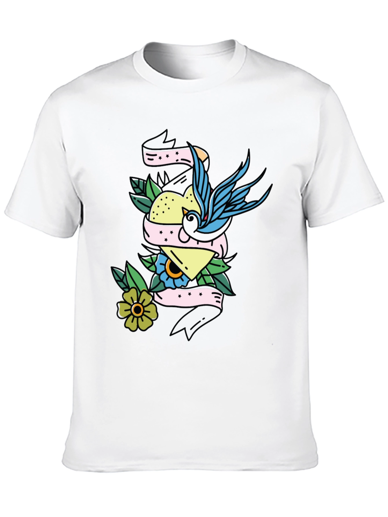 Graphic Print Short Sleeve T-Shirt