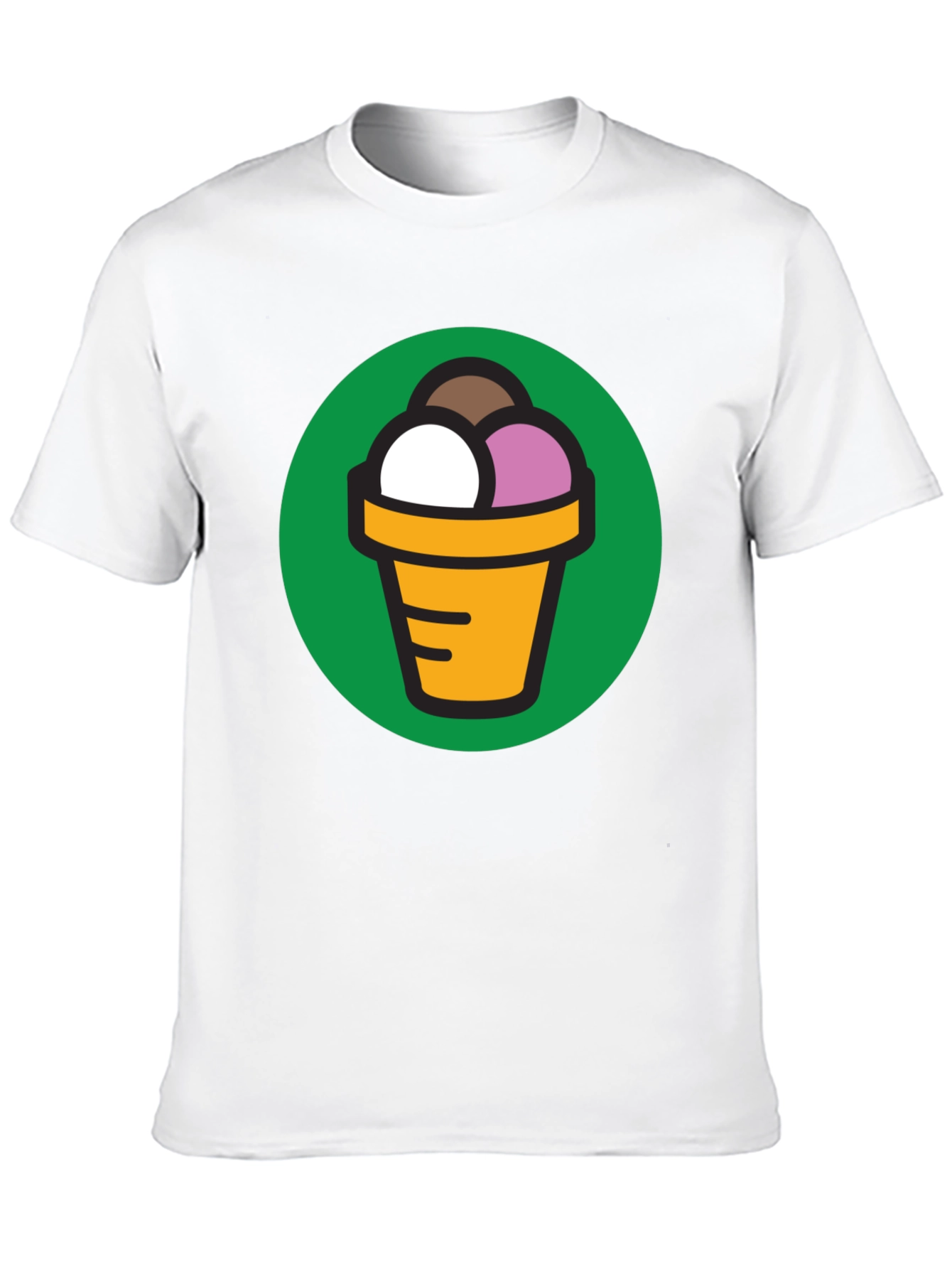 Ice Cream Cone Graphic T-Shirt