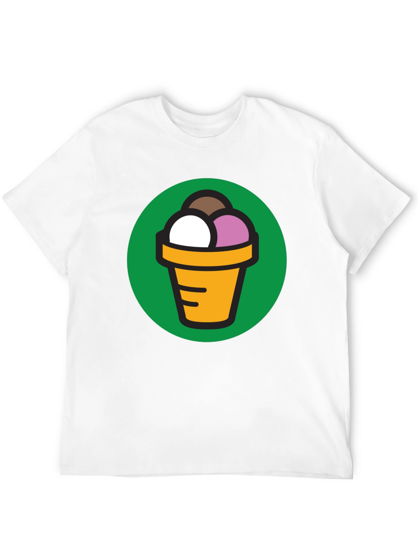 Ice Cream Cone Graphic T-Shirt