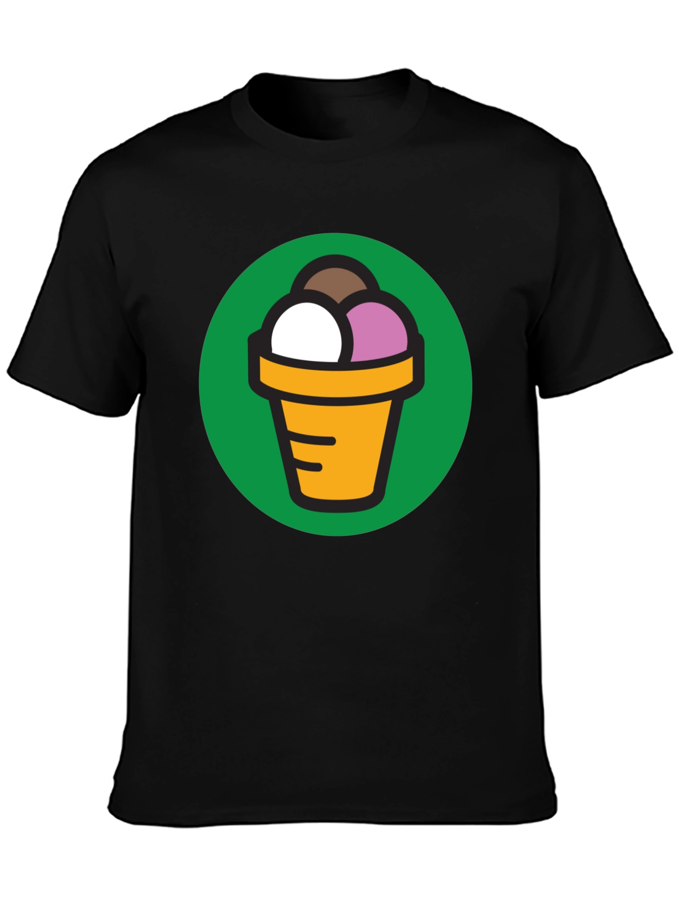 Ice Cream Cone Graphic T-Shirt
