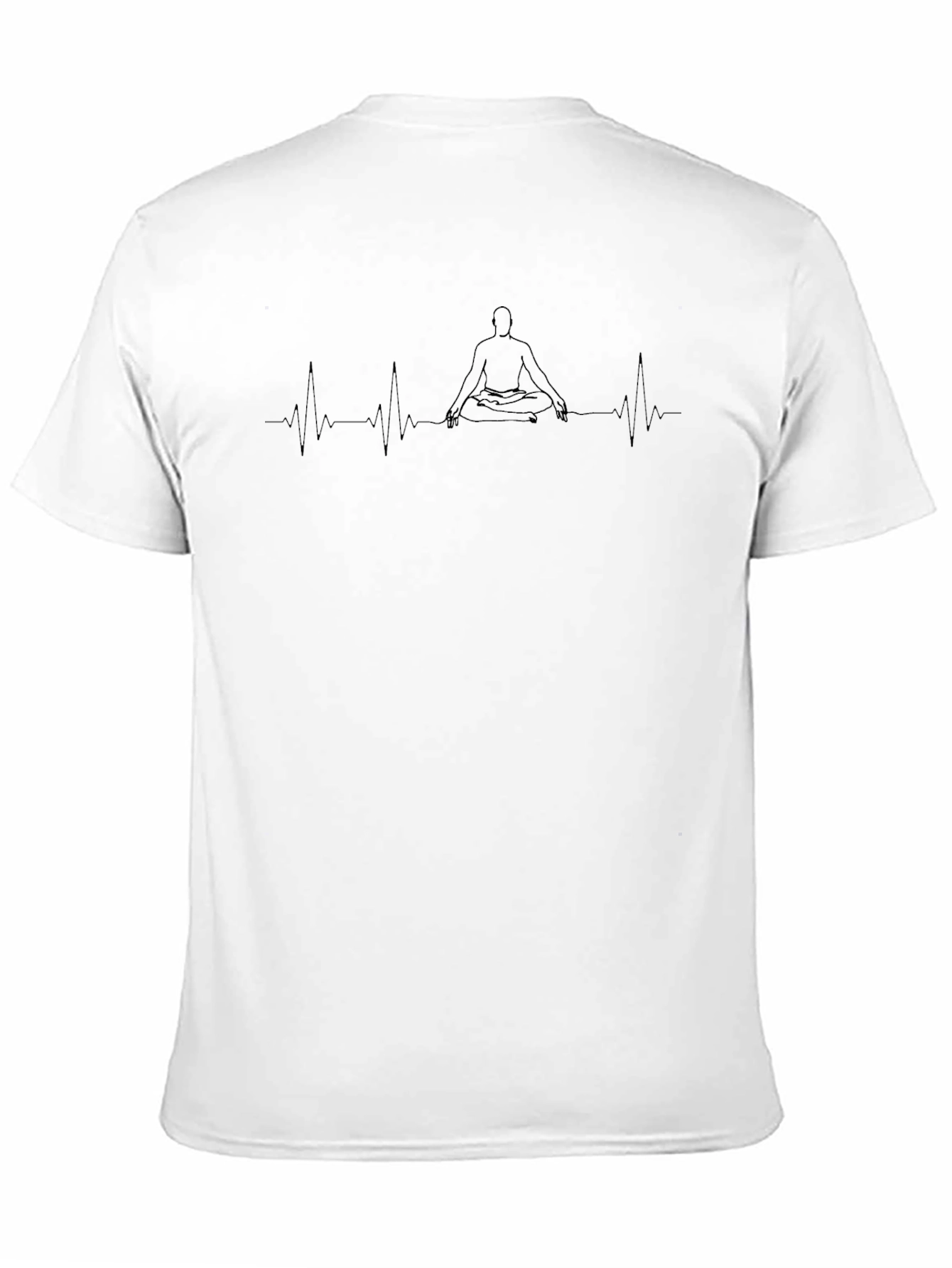 Meditative Heartbeat T-Shirt - Yoga Inspired
