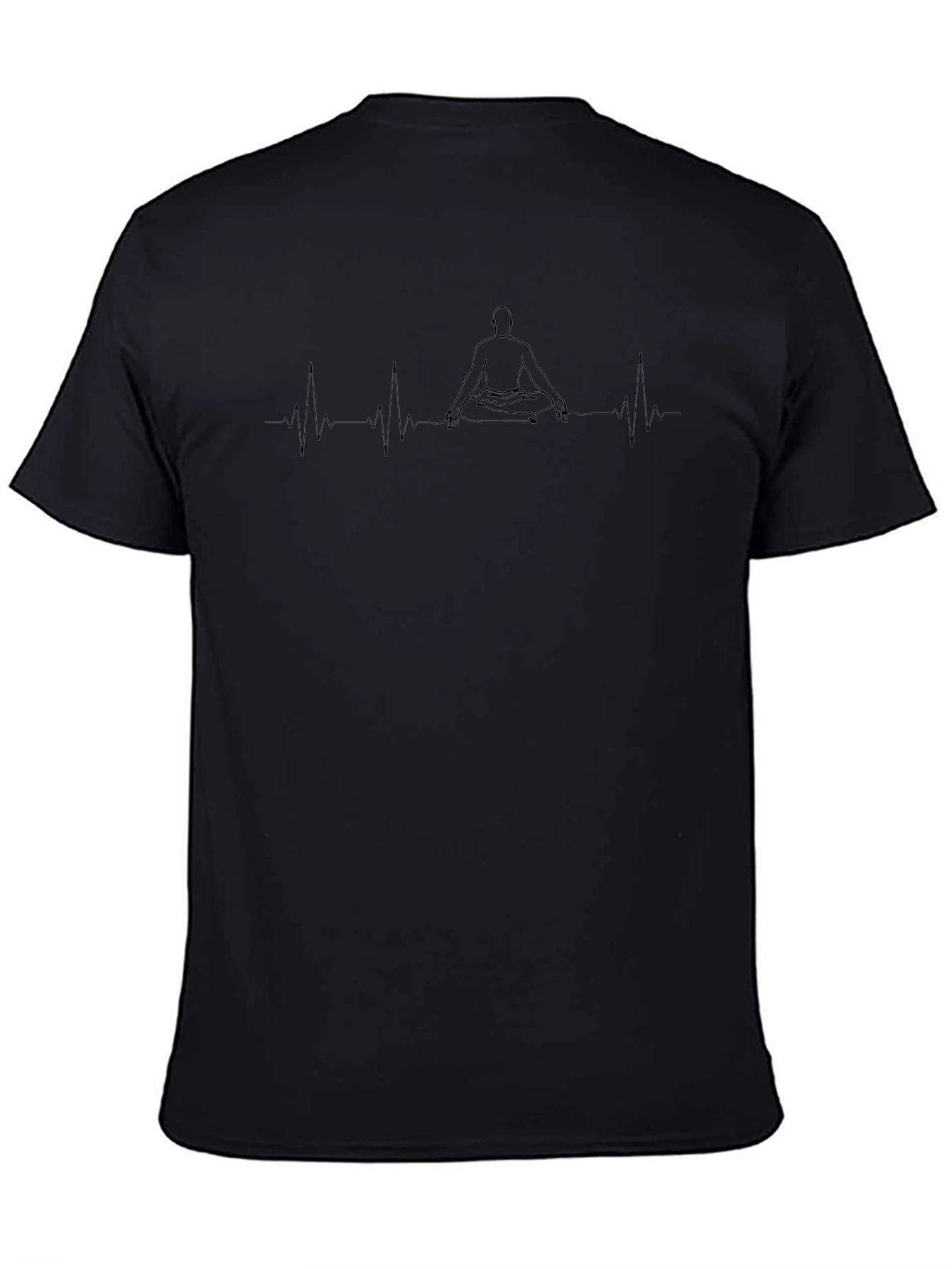 Meditative Heartbeat T-Shirt - Yoga Inspired