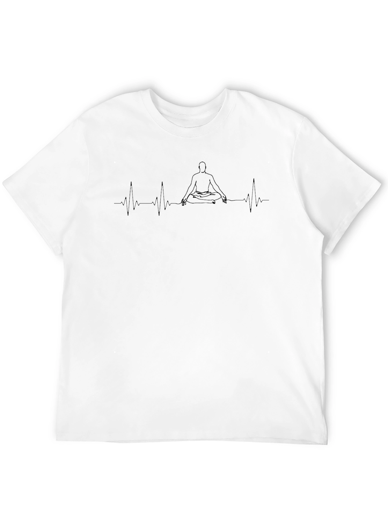 Meditative Heartbeat T-Shirt - Yoga Inspired