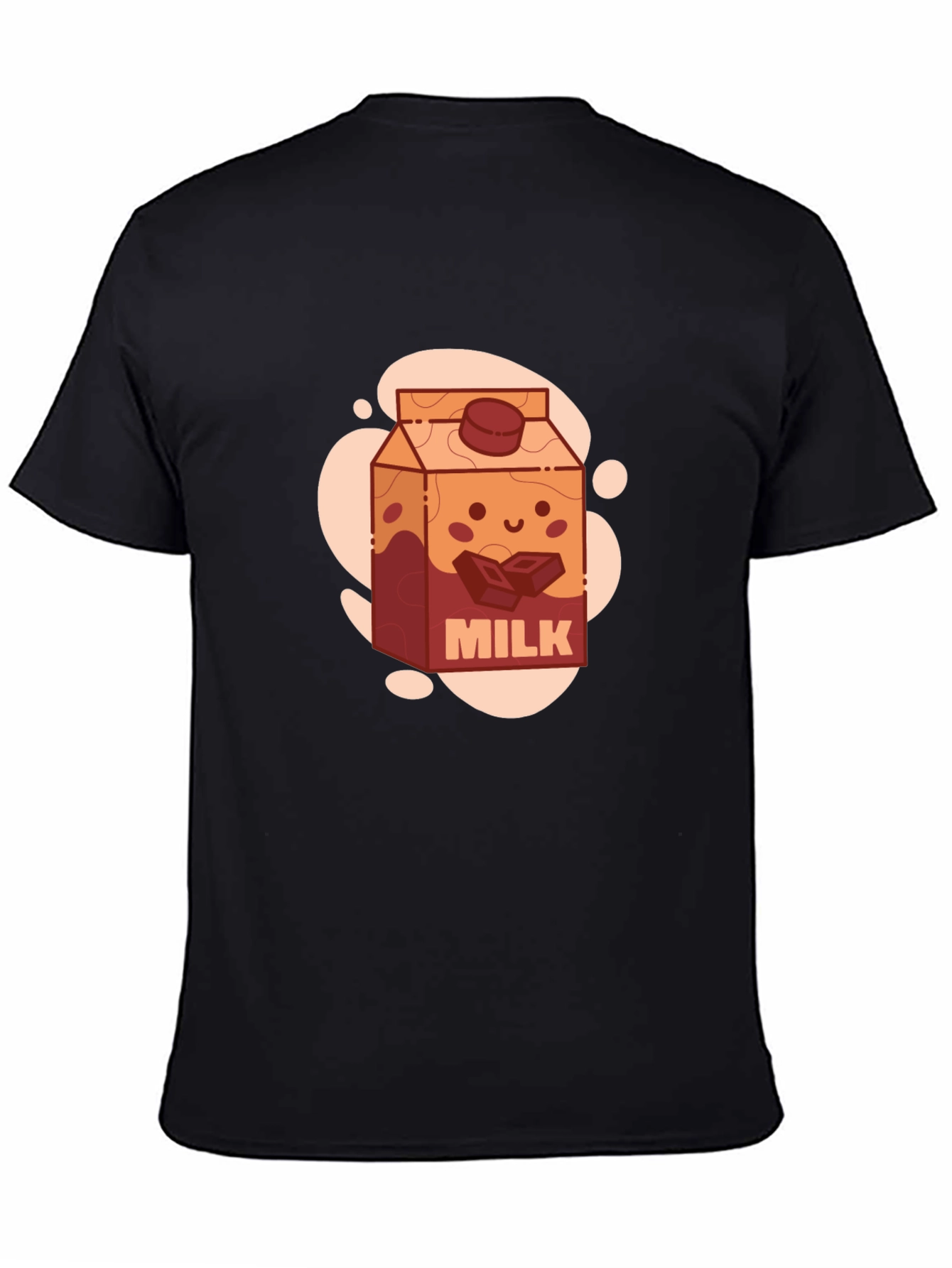 Chocolate Milk Cartoon Graphic Tee