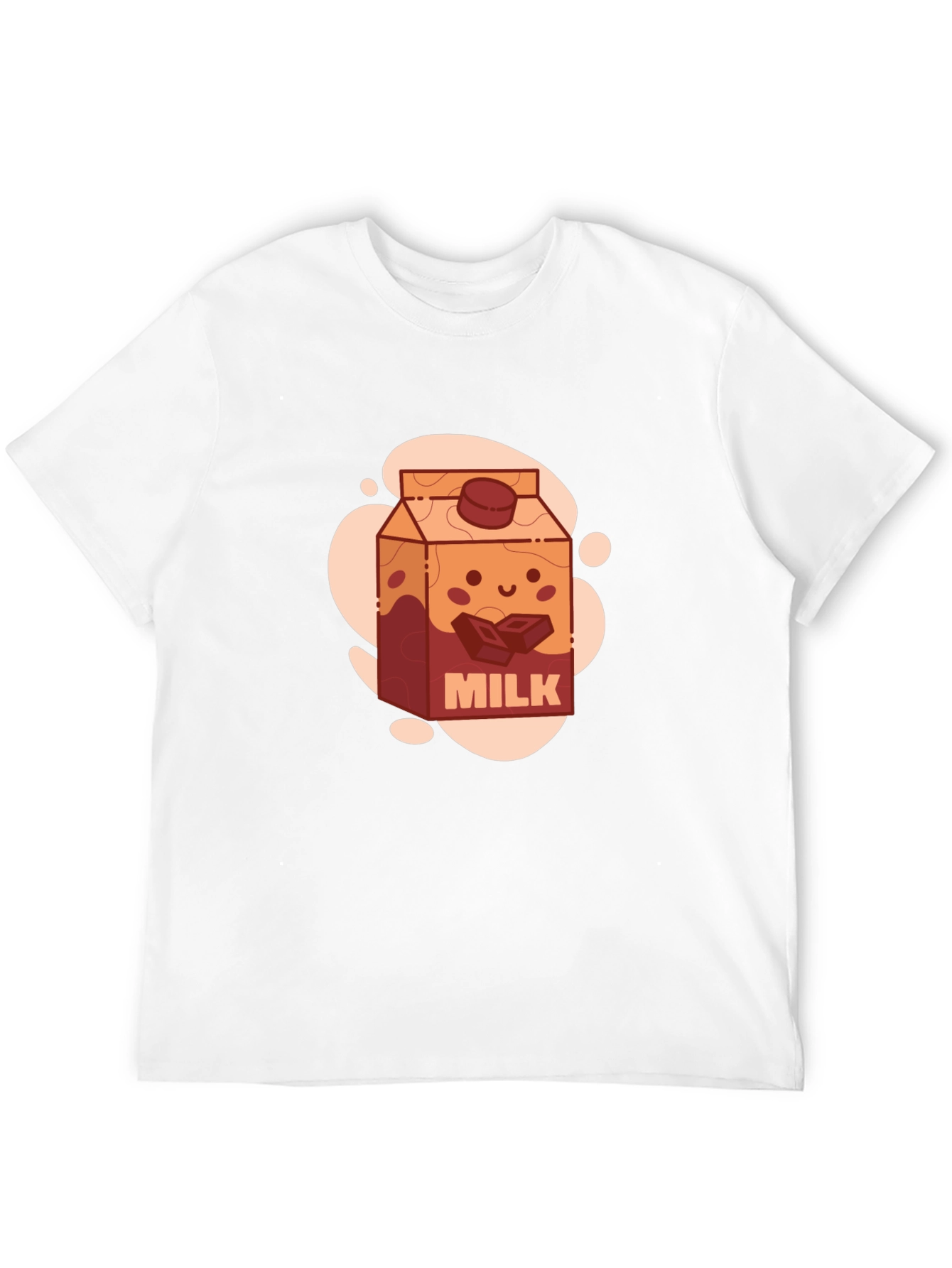 Chocolate Milk Cartoon Graphic Tee