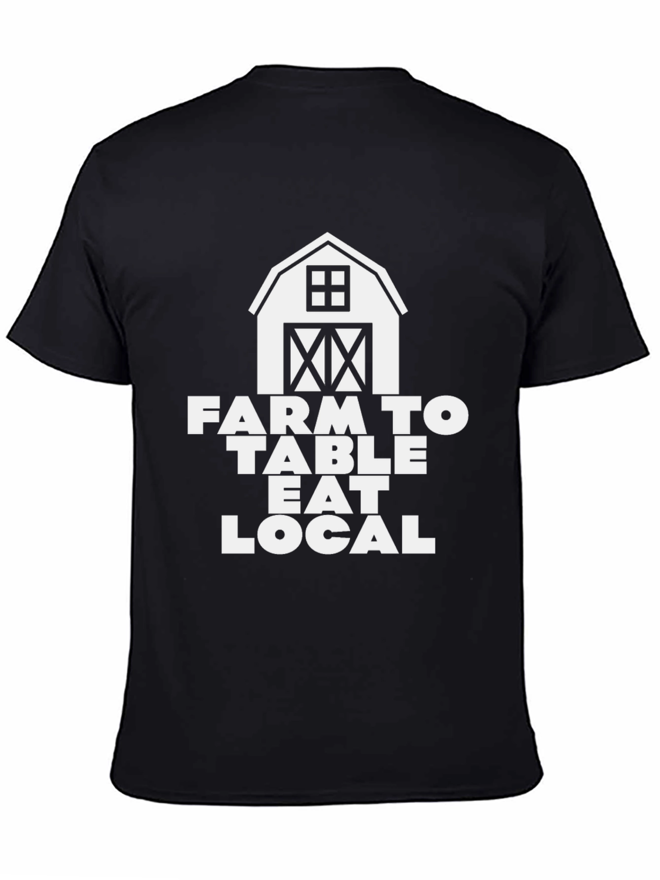 Farm to Table Eat Local Graphic Tee