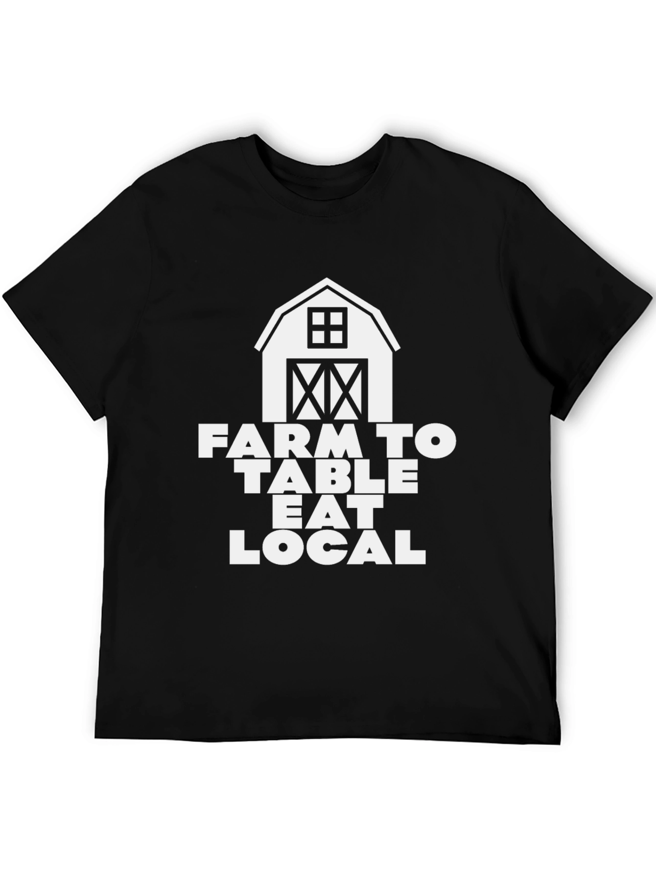 Farm to Table Eat Local Graphic Tee