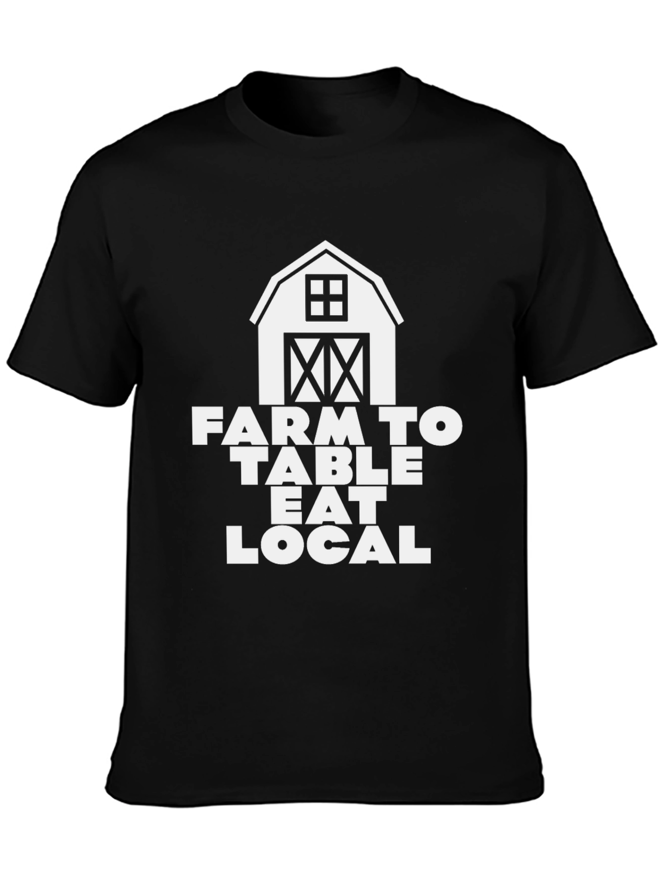 Farm to Table Eat Local Graphic Tee