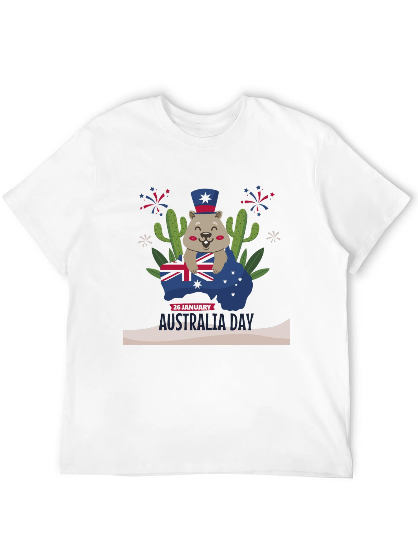 Australia Day Wombat T-Shirt