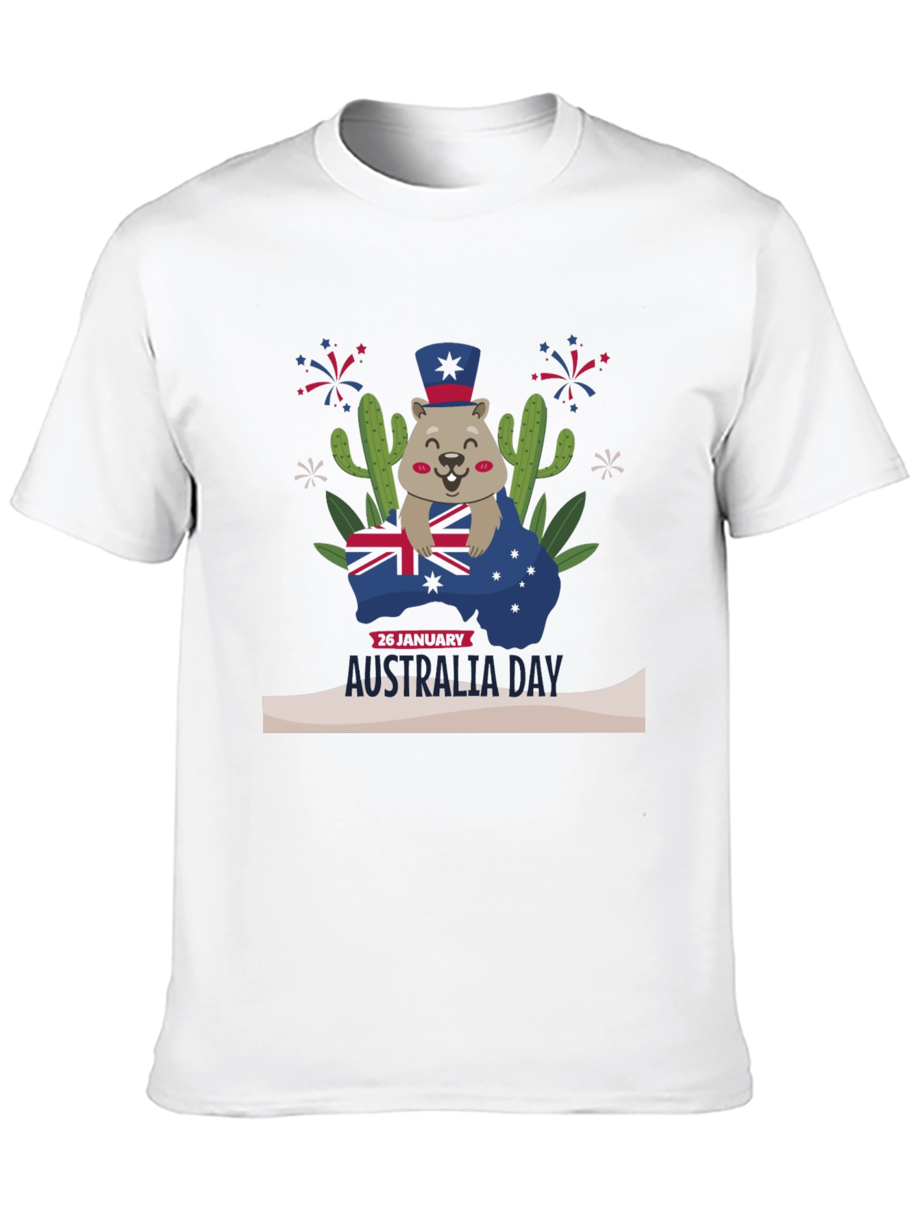 Australia Day Wombat T-Shirt