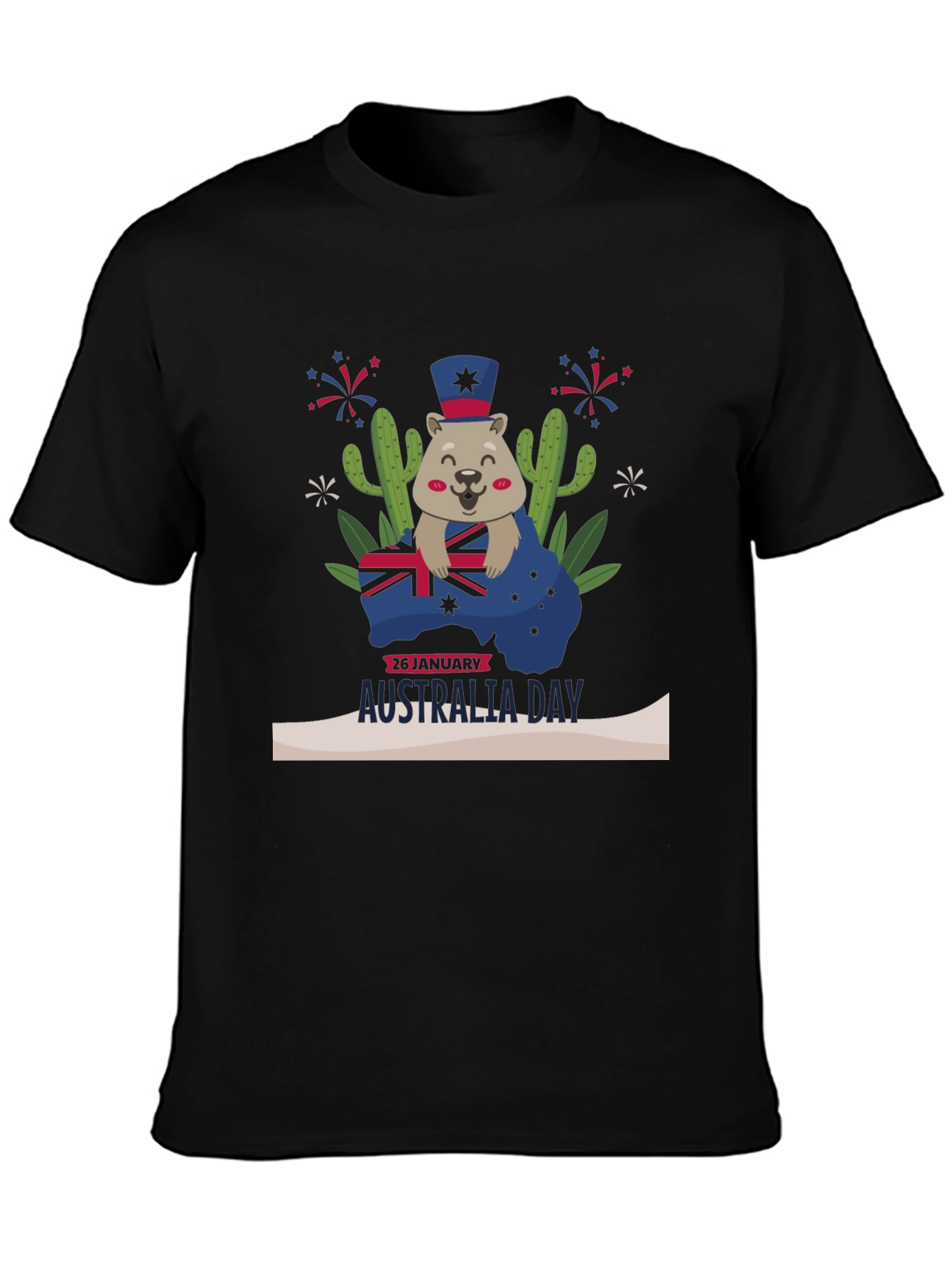 Australia Day Wombat T-Shirt