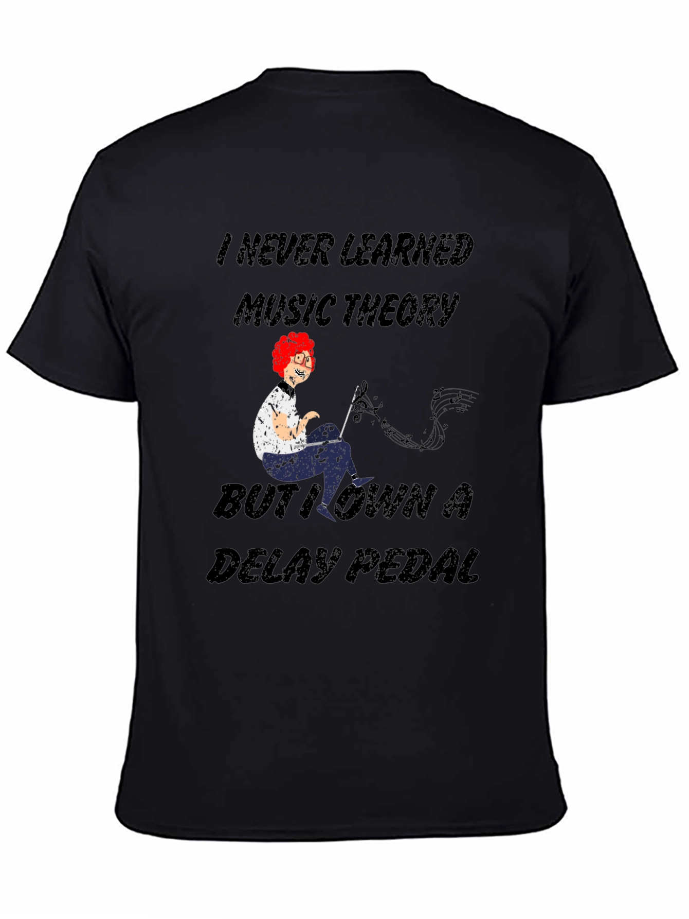 Music Theory Delay Pedal T-Shirt