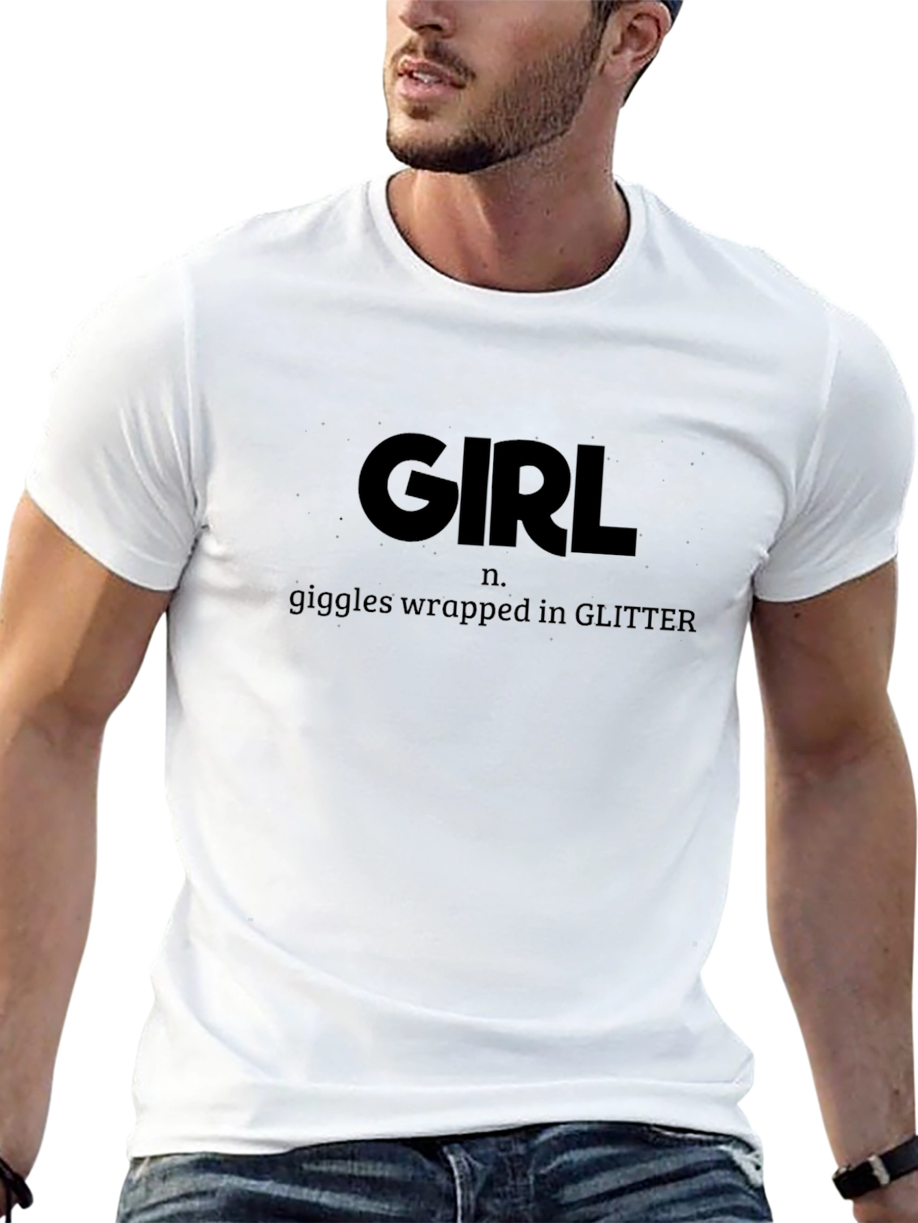 Girl Glitter Definition T-Shirt