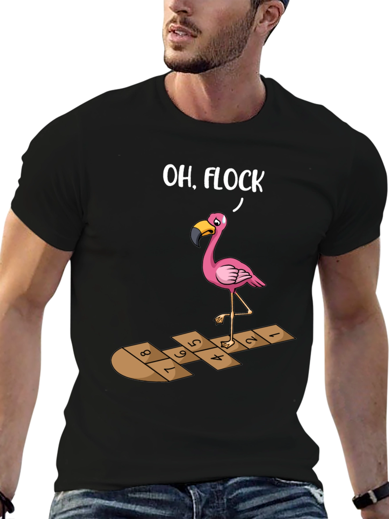Funny Flamingo T-Shirt - Oh Flock!