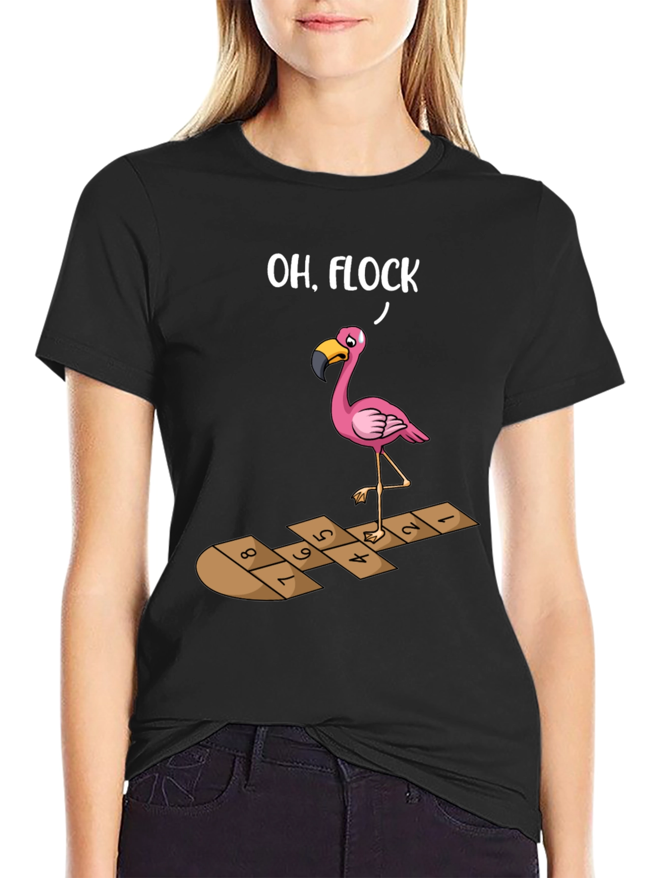 Funny Flamingo T-Shirt - Oh Flock!