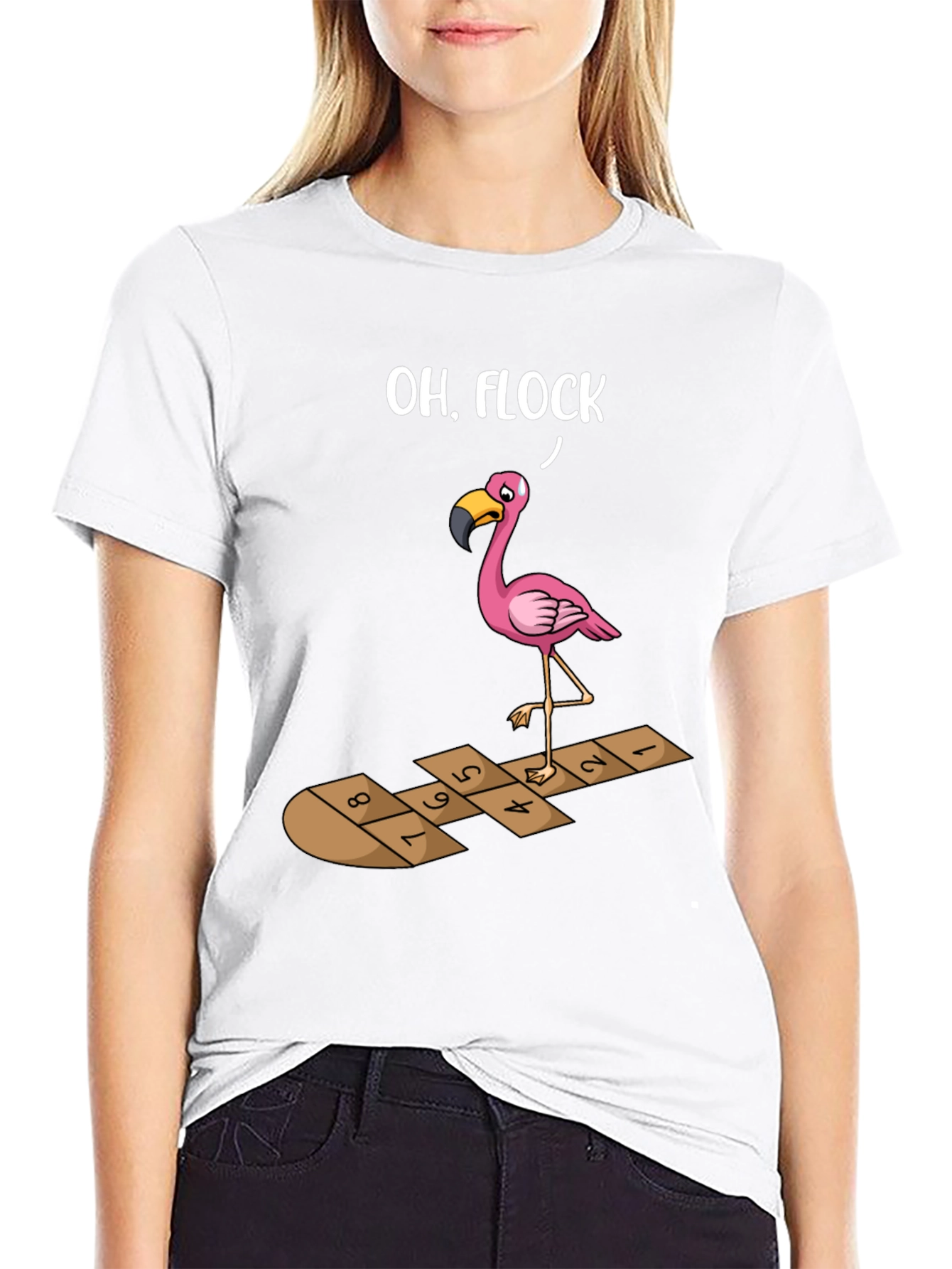 Funny Flamingo T-Shirt - Oh Flock!