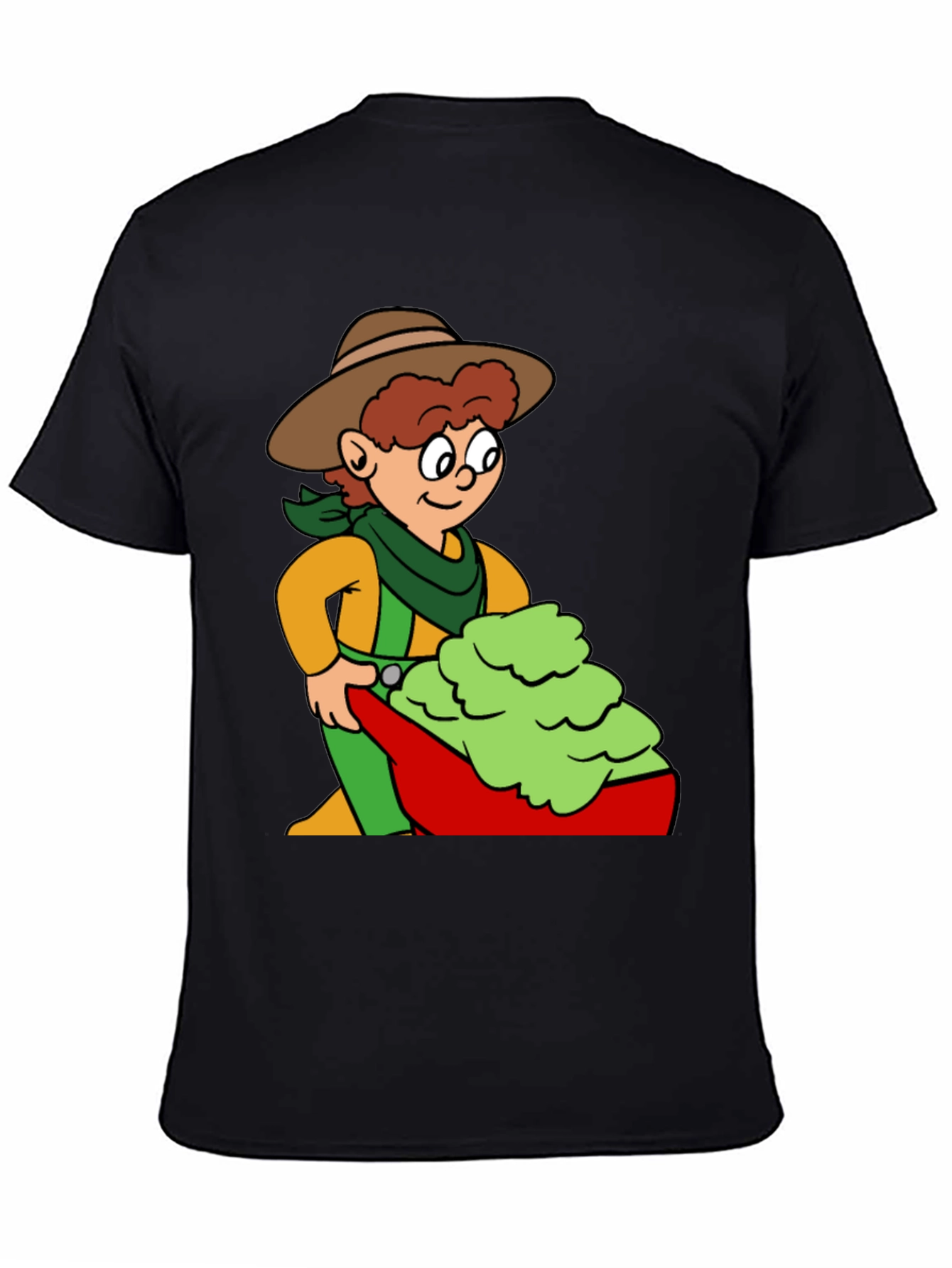 Cartoon Cowboy & Guacamole T-Shirt