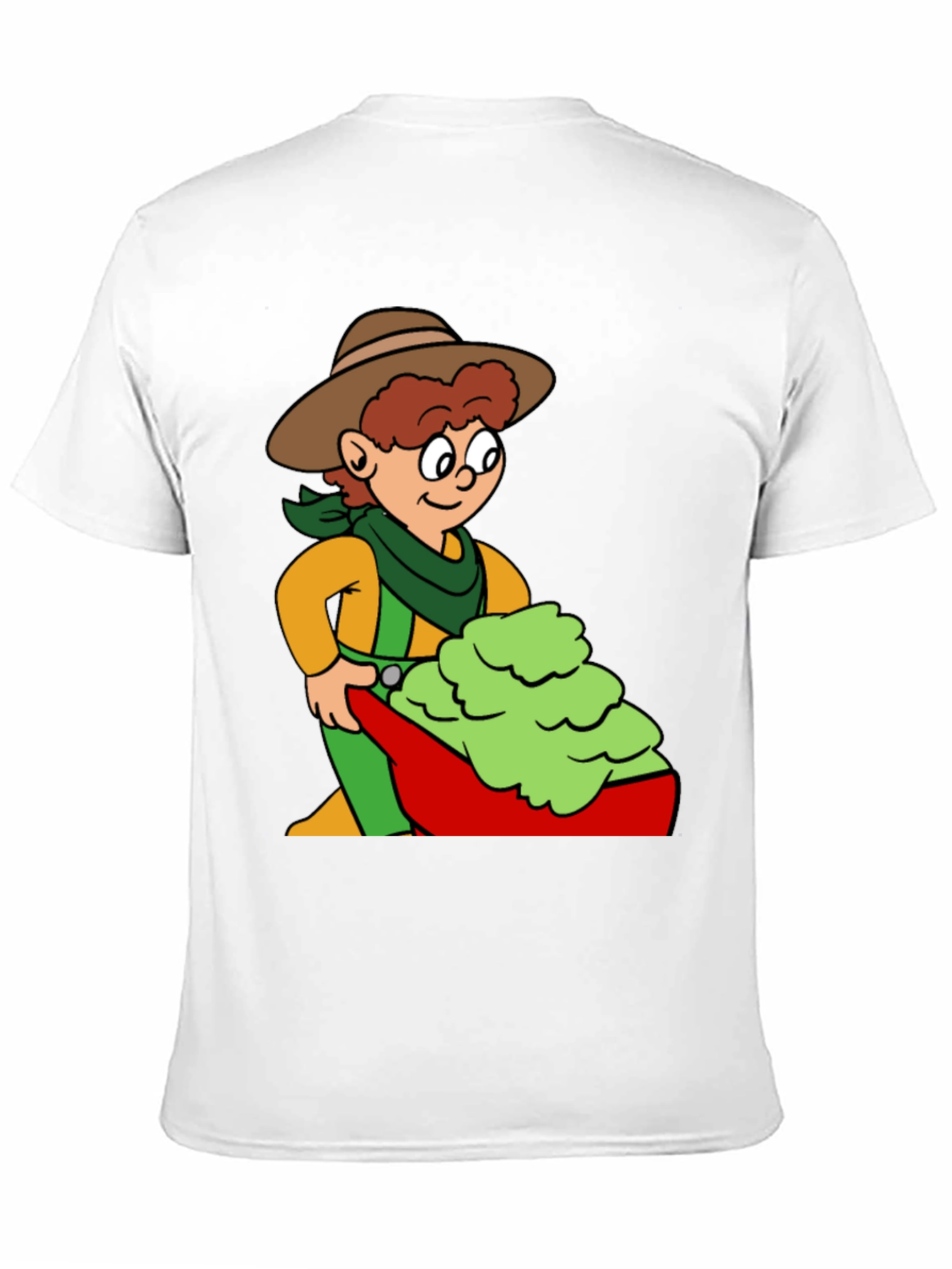 Cartoon Cowboy & Guacamole T-Shirt