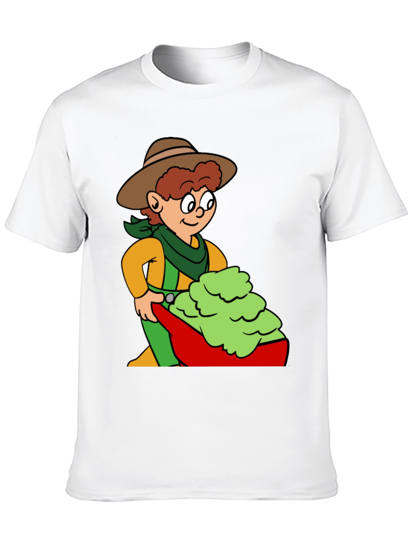 Cartoon Cowboy & Guacamole T-Shirt