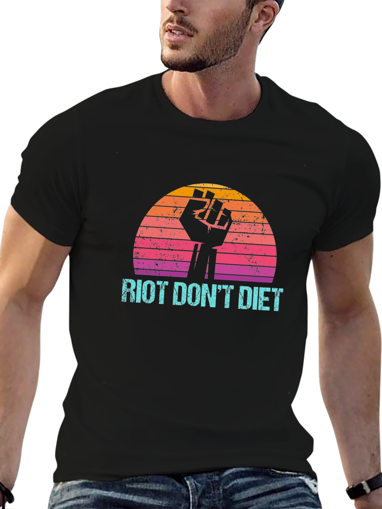 Riot Dont Diet Graphic Tee