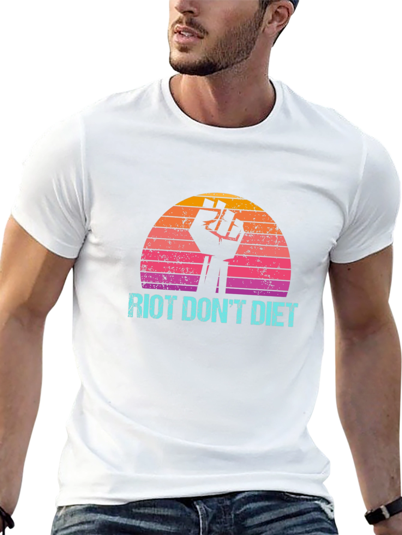 Riot Dont Diet Graphic Tee