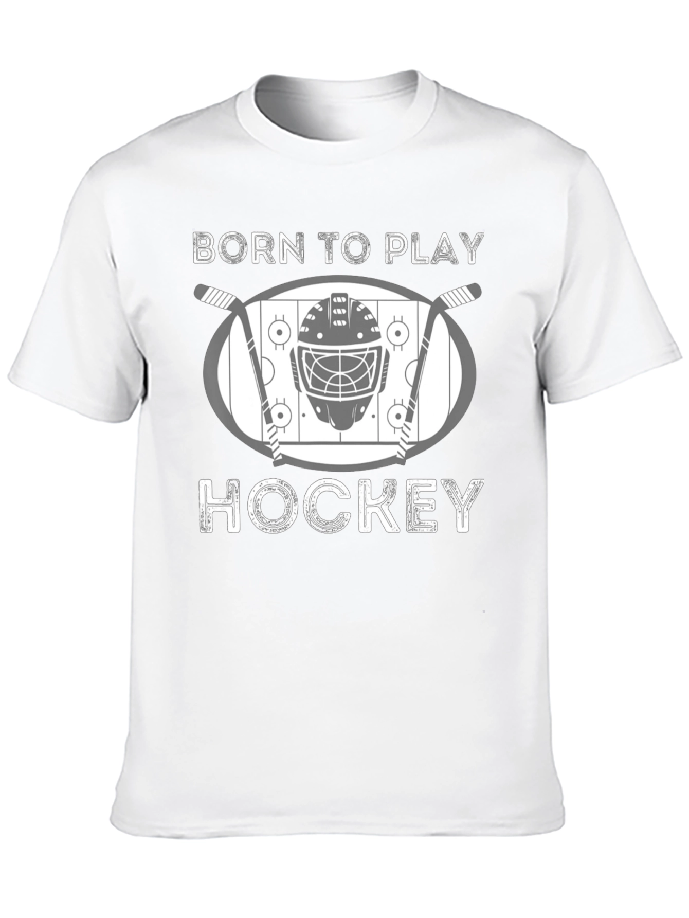 Born to Play Hockey Graphic T-Shirt