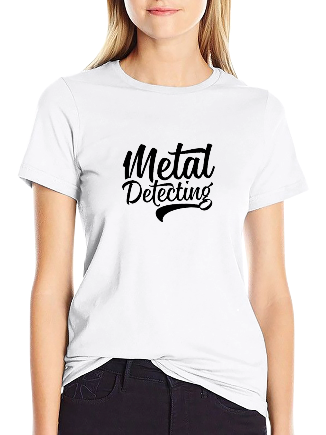 Metal Detecting Black T-Shirt
