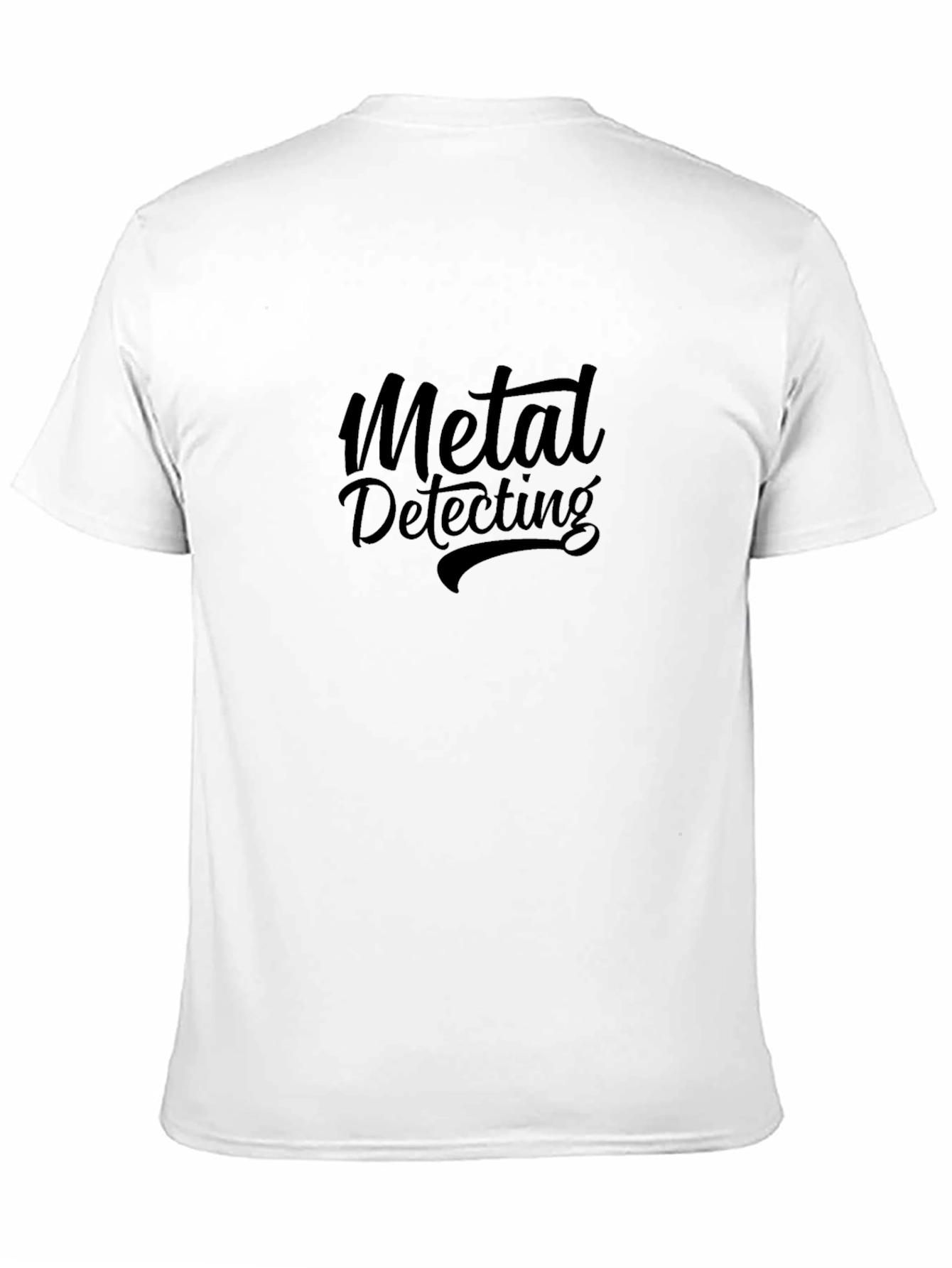 Metal Detecting Black T-Shirt