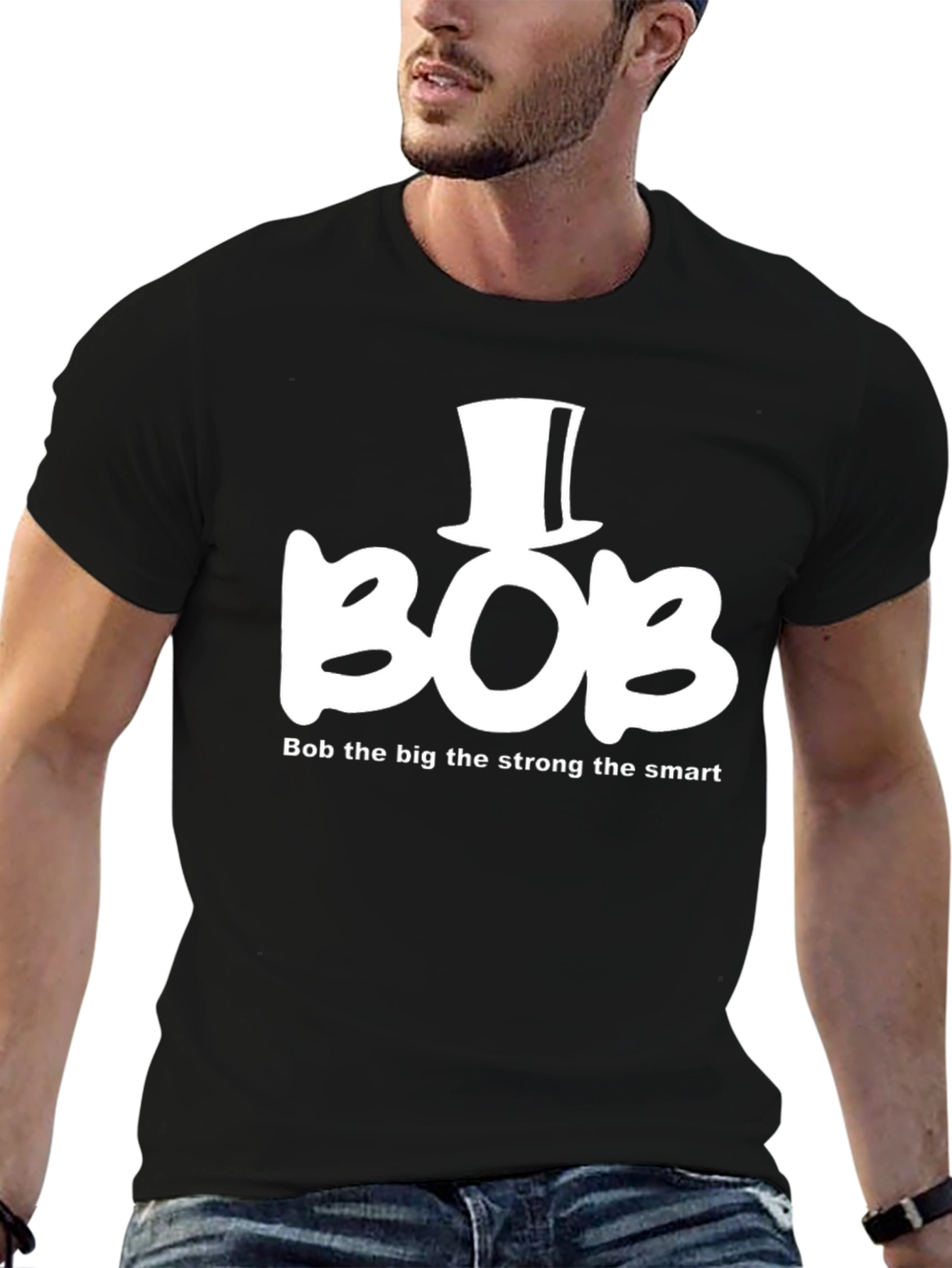 Bob The Big Strong Smart Graphic Tee
