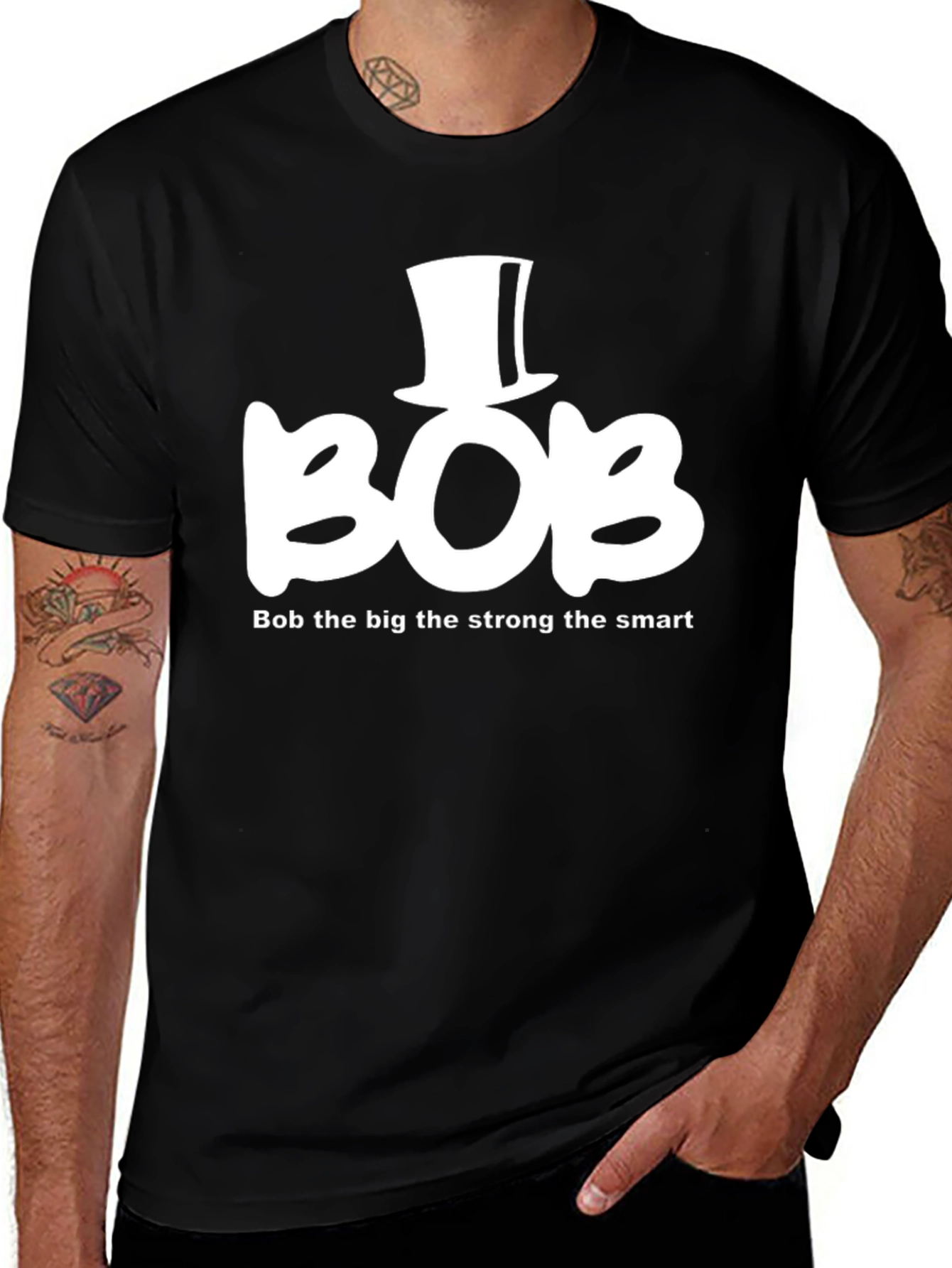 Bob The Big Strong Smart Graphic Tee