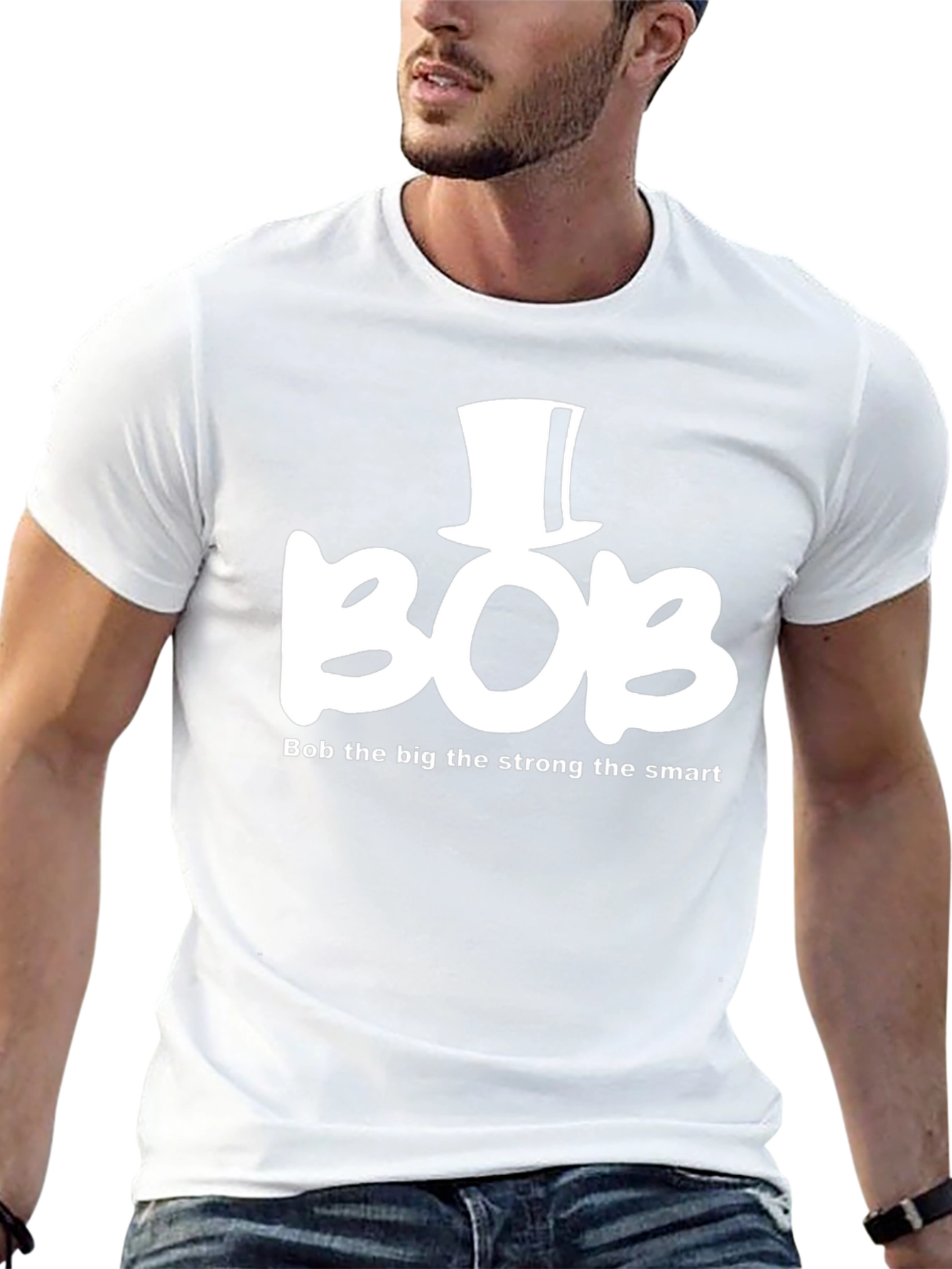 Bob The Big Strong Smart Graphic Tee