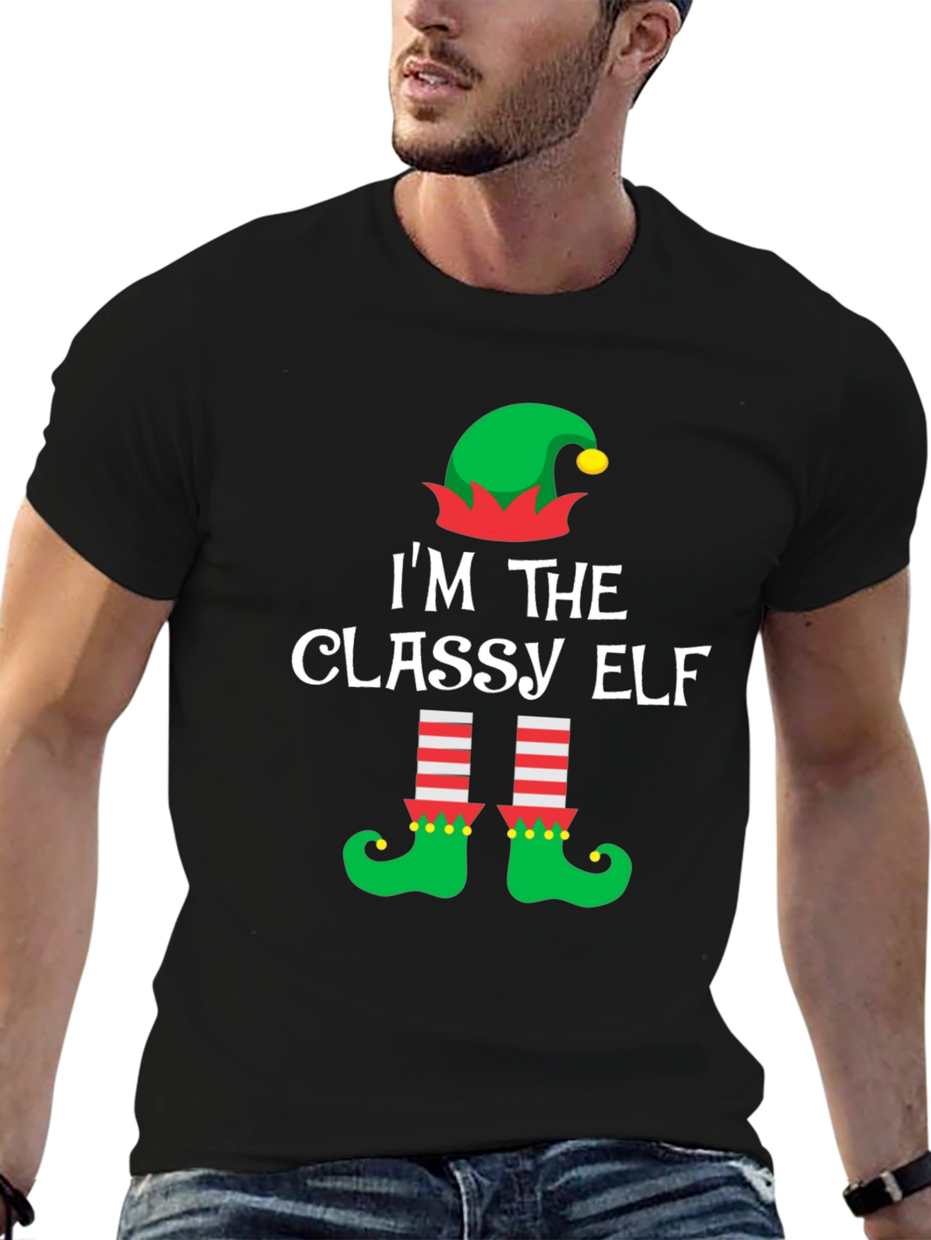 Classy Elf Holiday T-Shirt