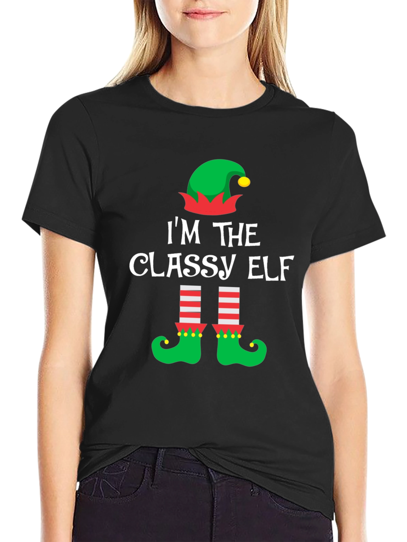 Classy Elf Holiday T-Shirt