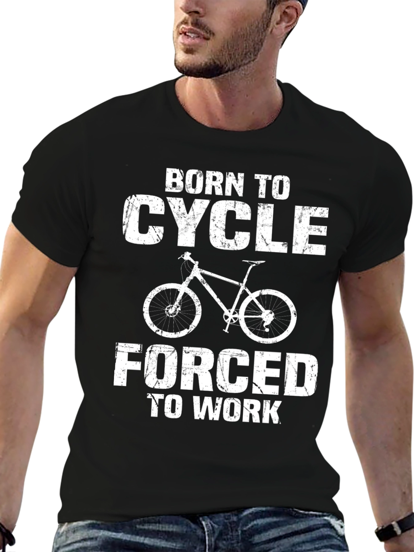 Born to Cycle Graphic T-Shirt