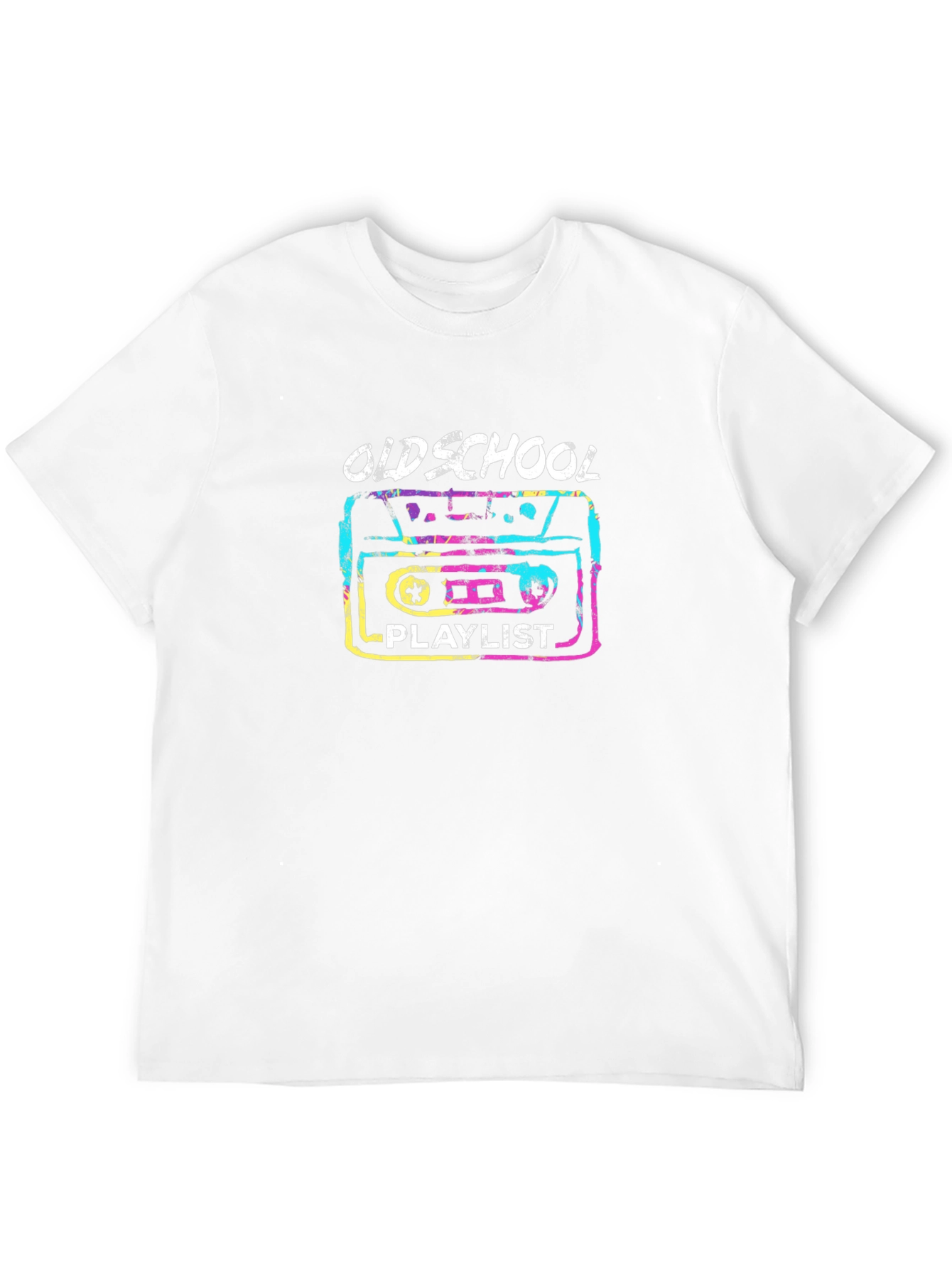 Oldschool Playlist Graphic T-Shirt