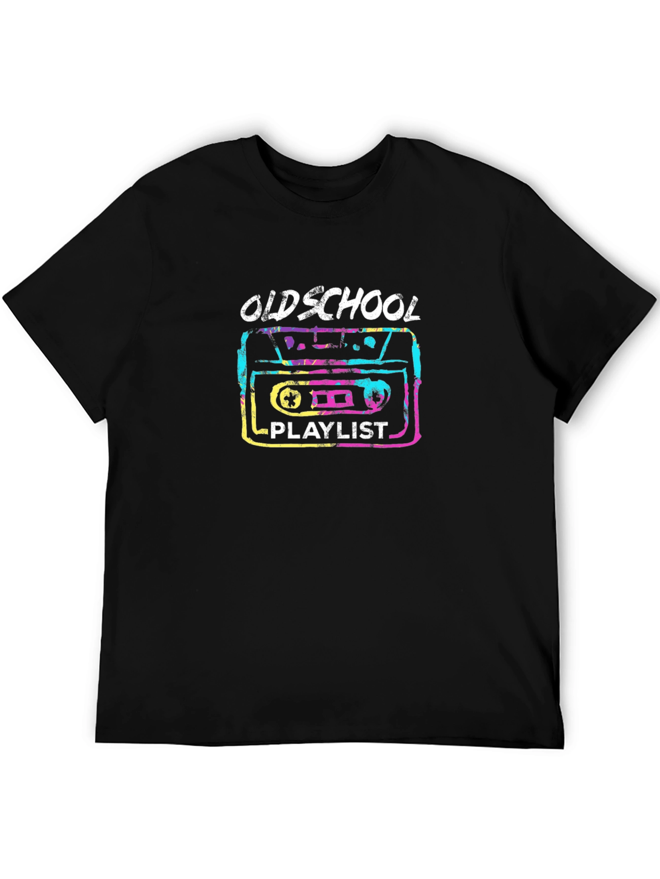 Oldschool Playlist Graphic T-Shirt