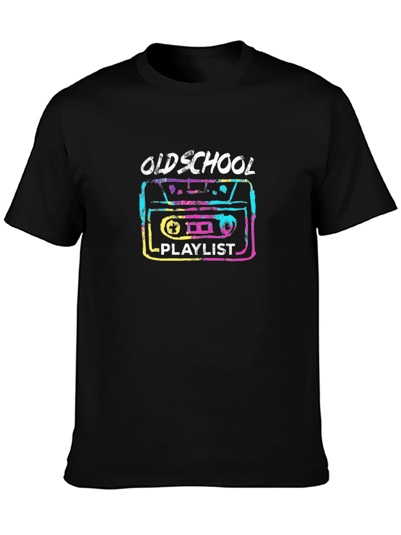 Oldschool Playlist Graphic T-Shirt