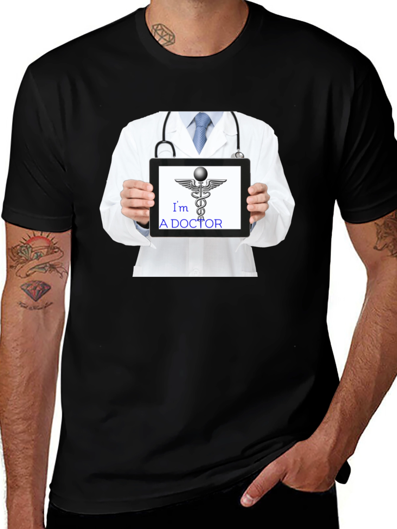 Doctor Graphic T-Shirt - Novelty Medical Tee