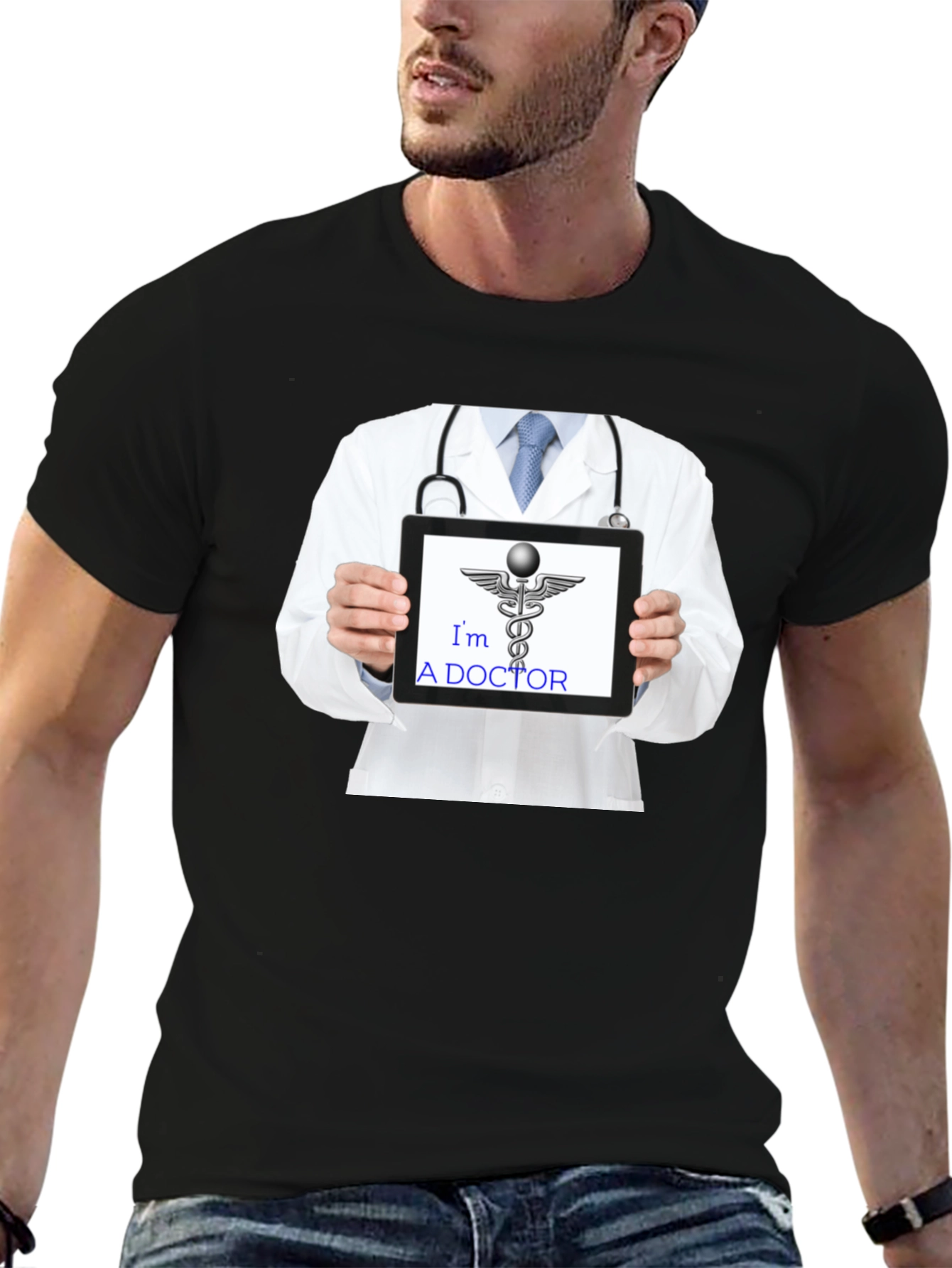 Doctor Graphic T-Shirt - Novelty Medical Tee