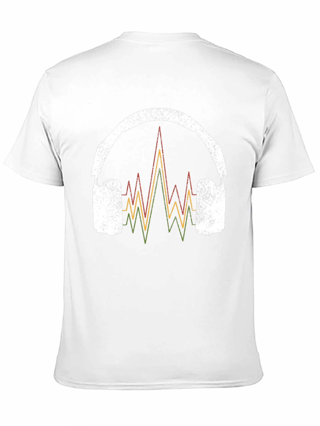 Retro Rasta Headphones Graphic Tee