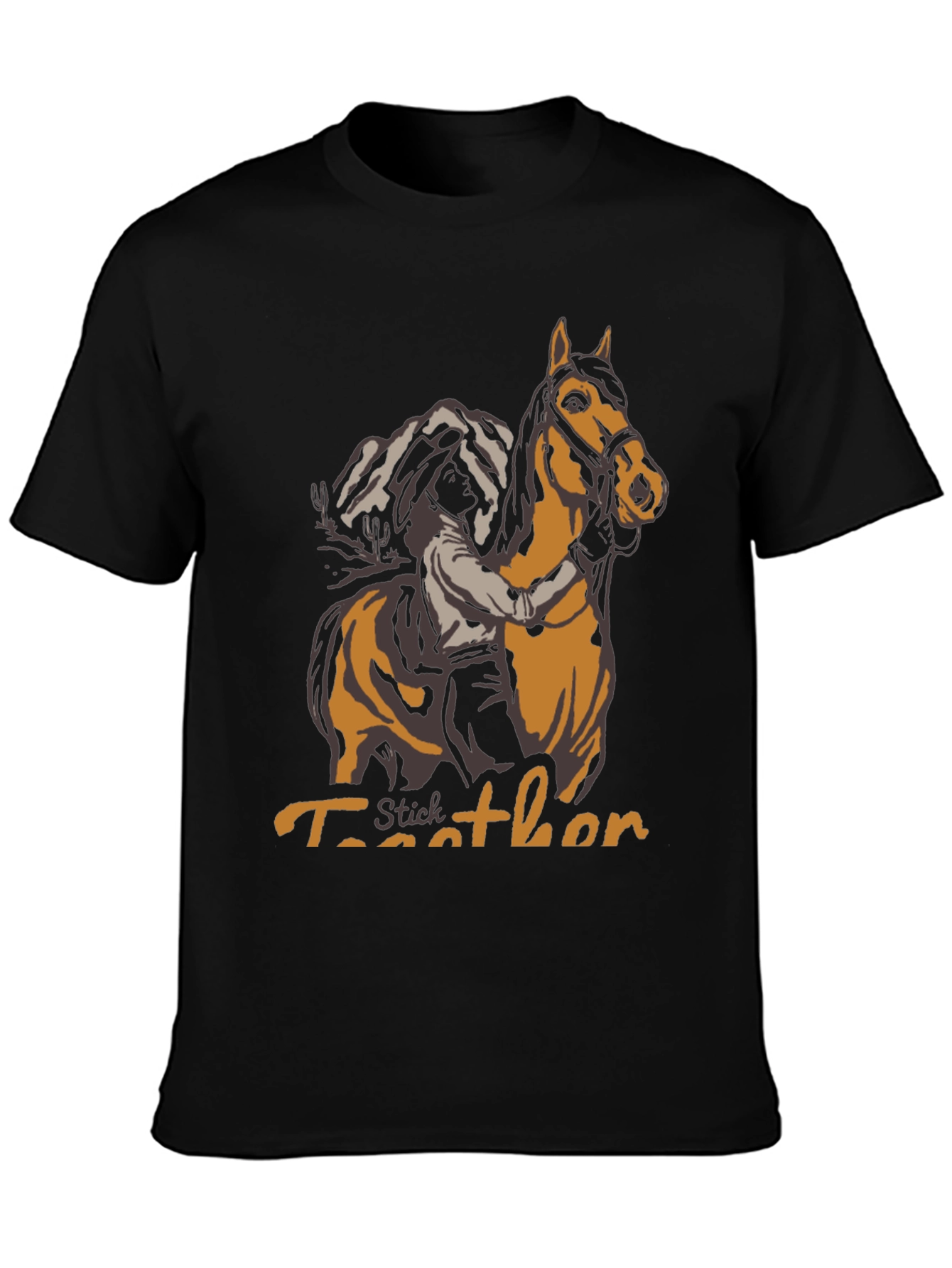 Stick Together Horse T-Shirt