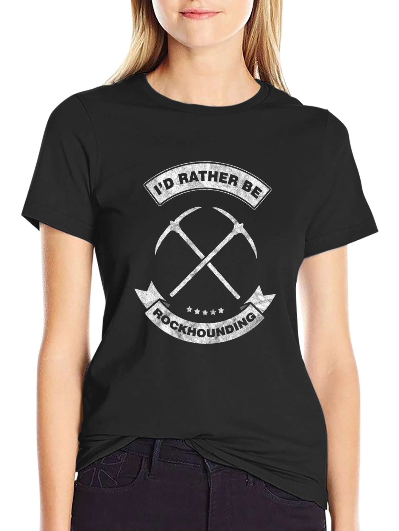 Rockhounding T-Shirt: Id Rather Be...