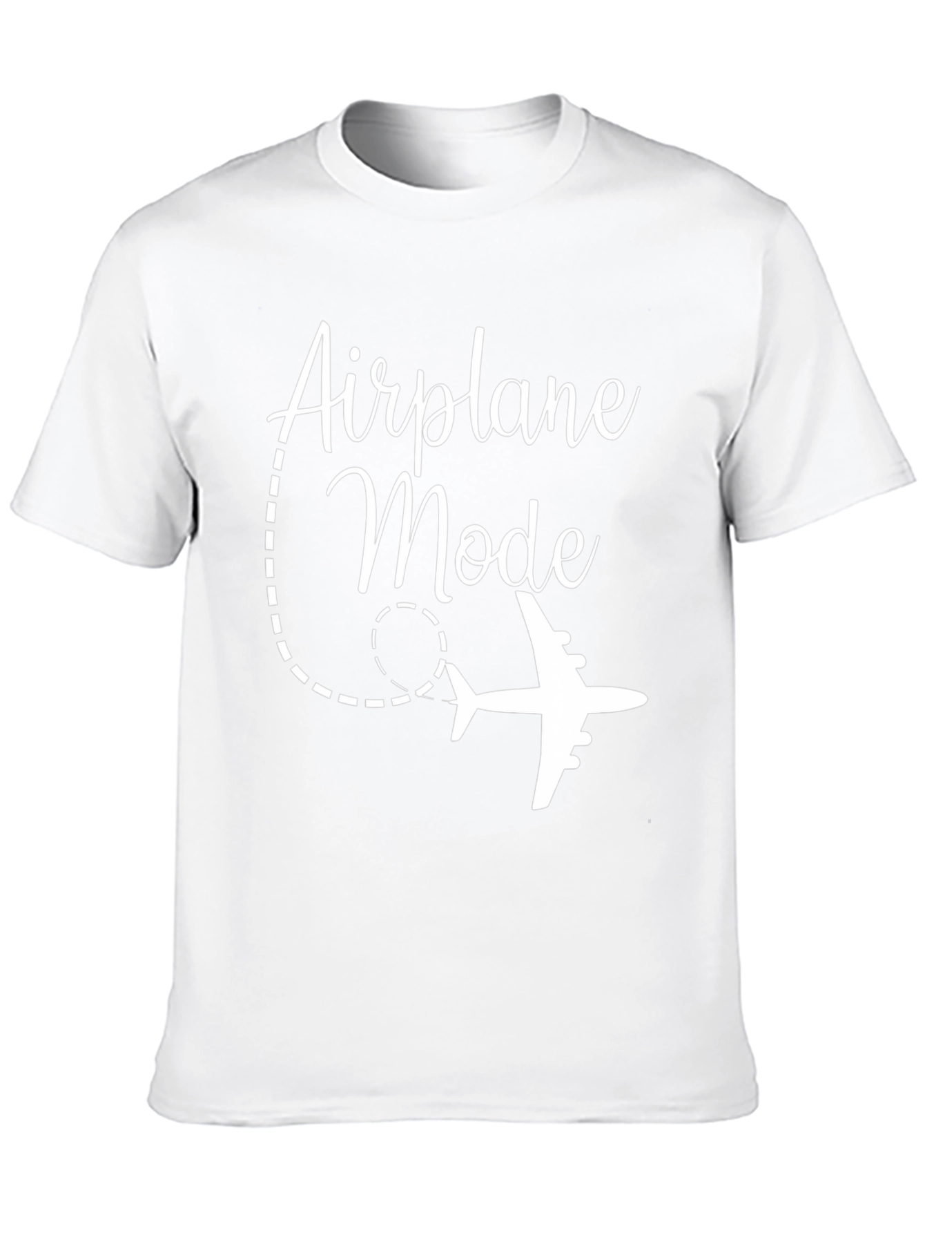 Airplane Mode Black Graphic Tee