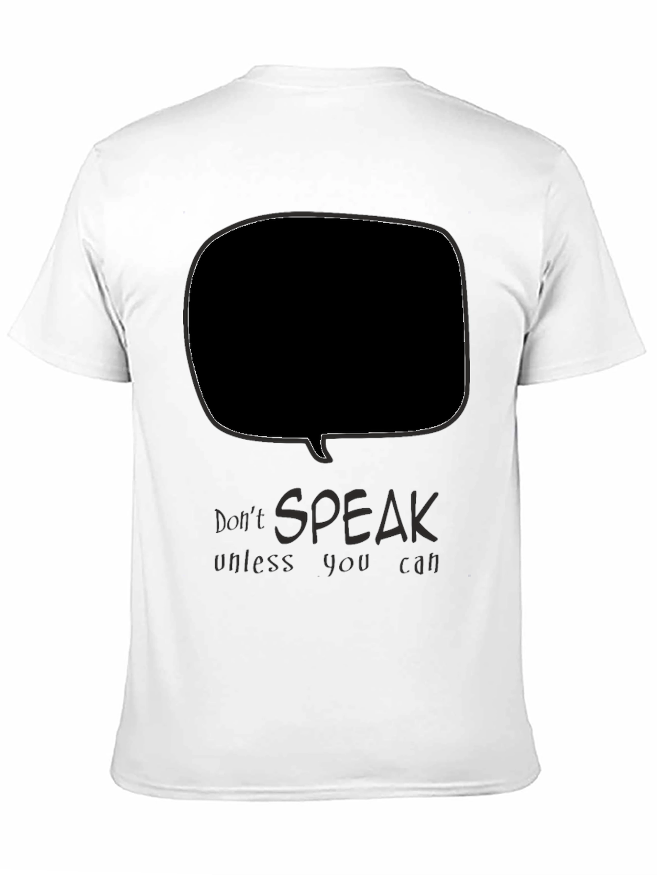 Black Graphic T-Shirt - Speak Your Truth